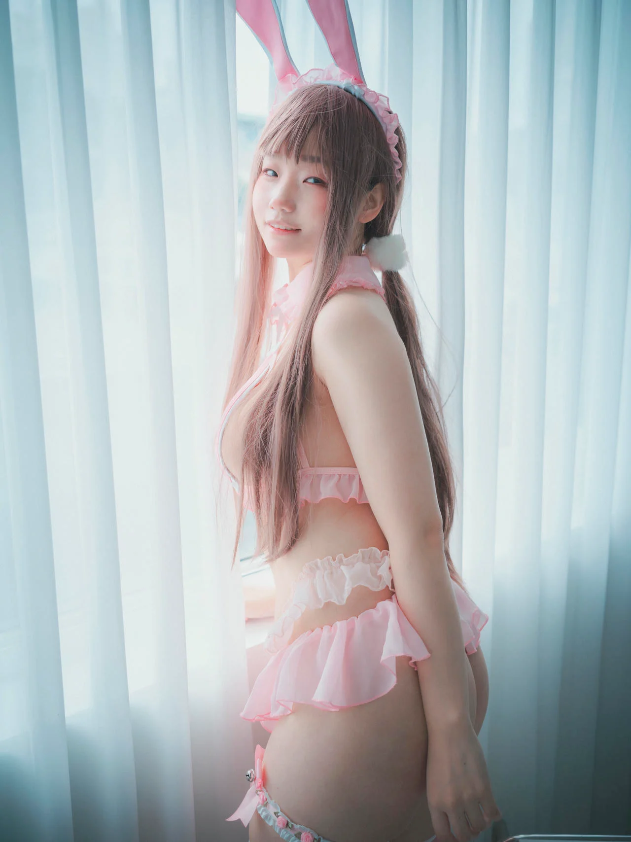 DJAWA No.057 Mimmi 粉色兔子制服 - 2
