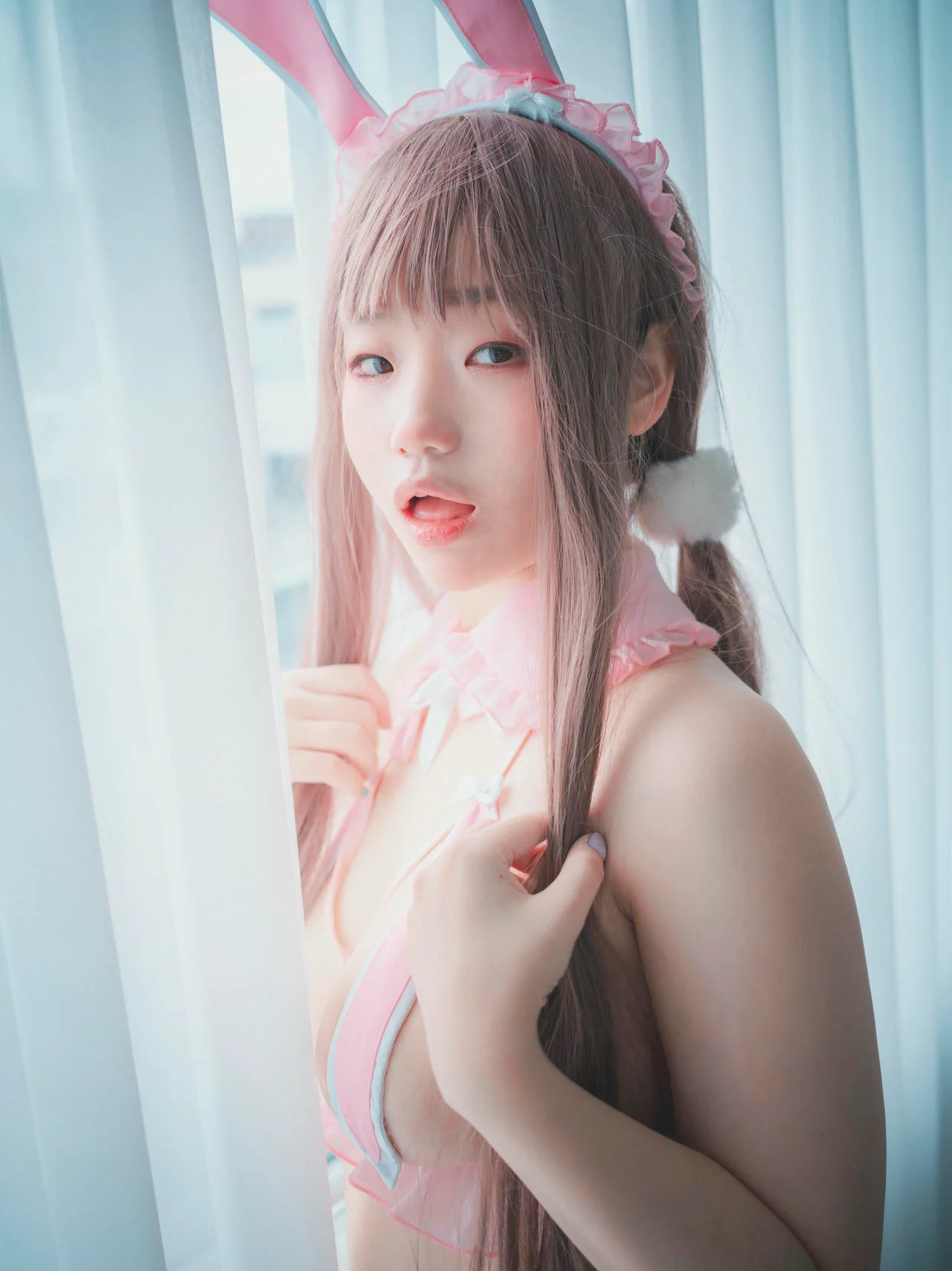 DJAWA No.057 Mimmi 粉色兔子制服 - 5