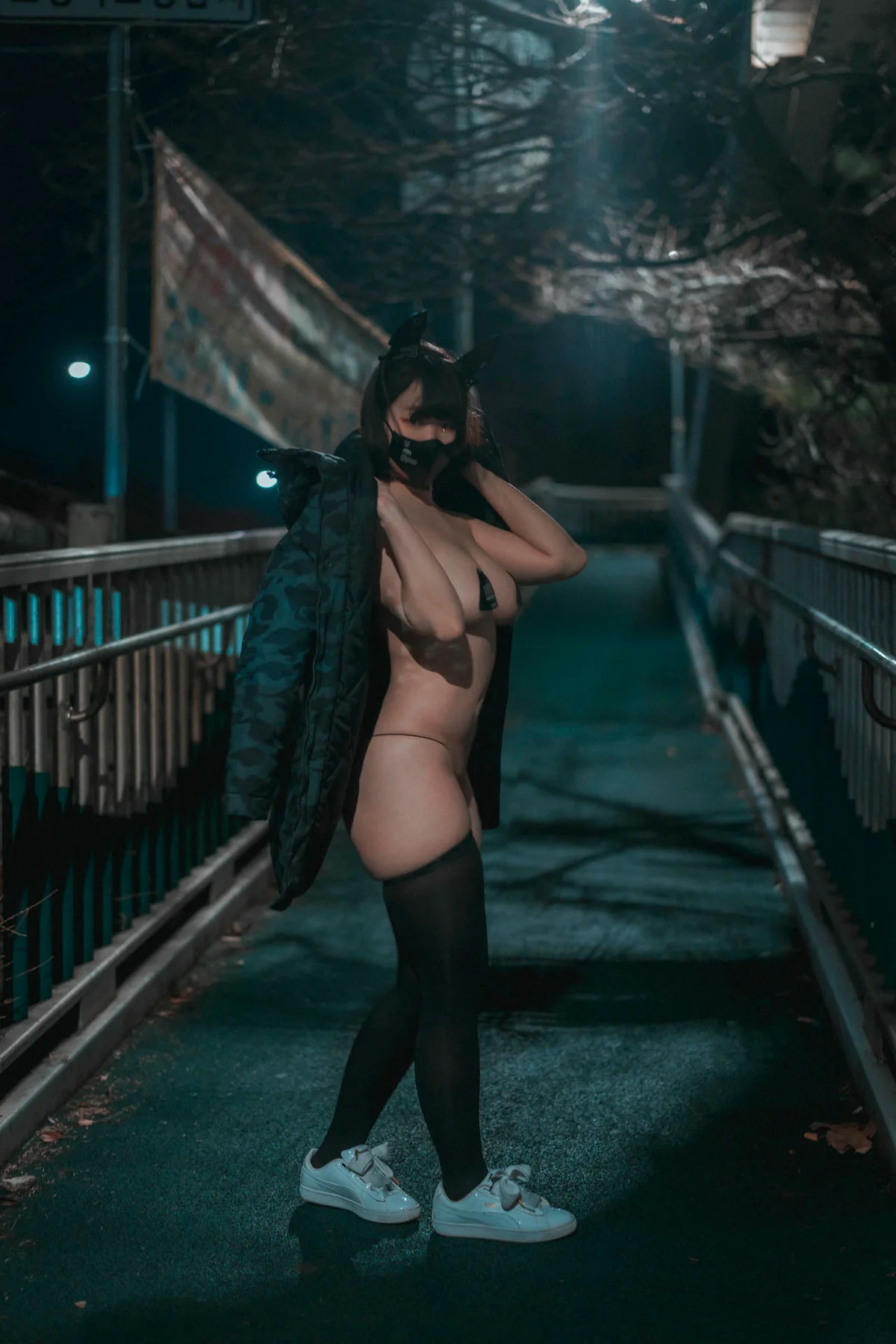 DJAWA No.059 Mimmi 夜色少女乳贴诱惑 - 6