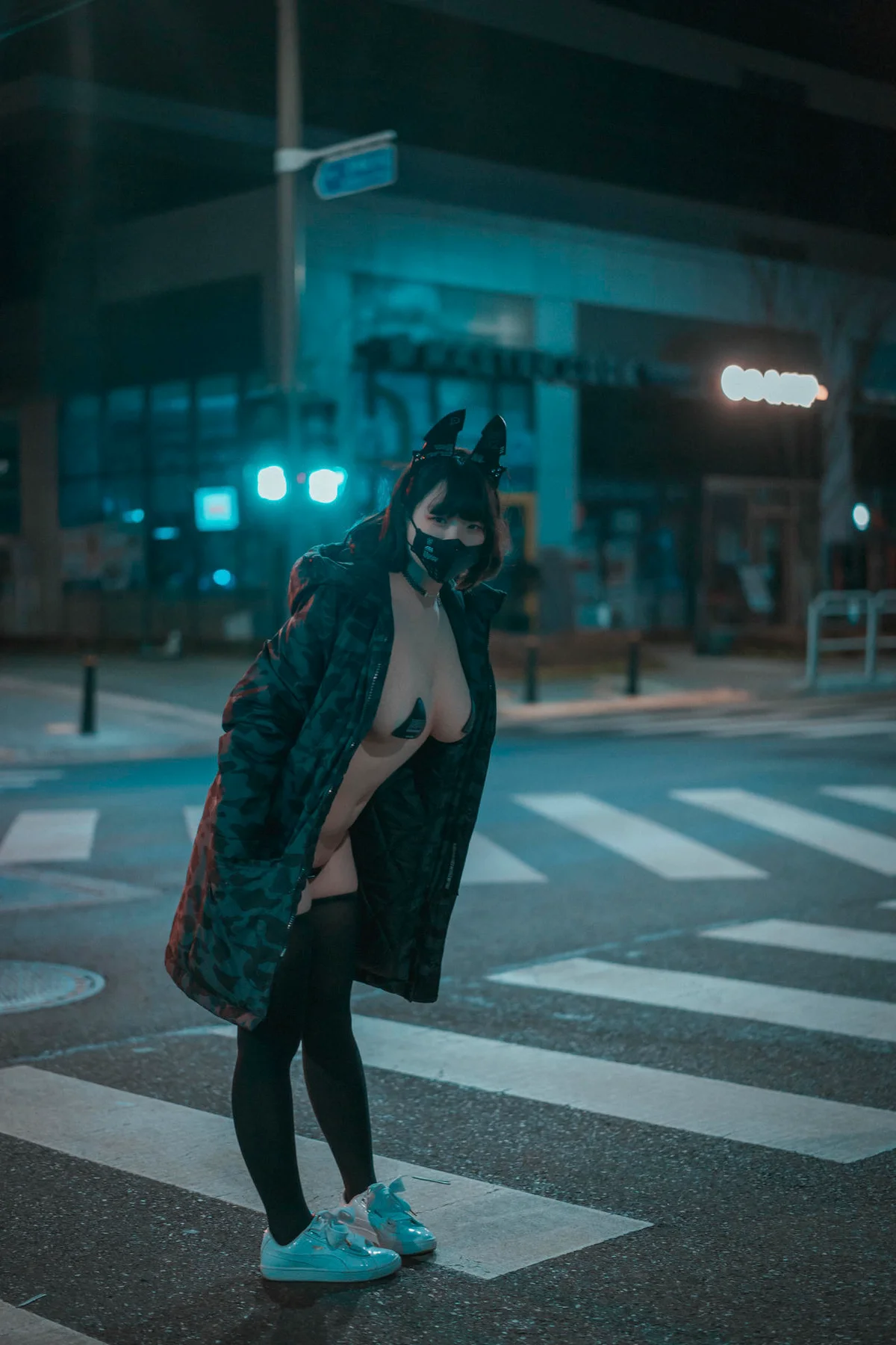 DJAWA No.059 Mimmi 夜色少女乳贴诱惑 - 4