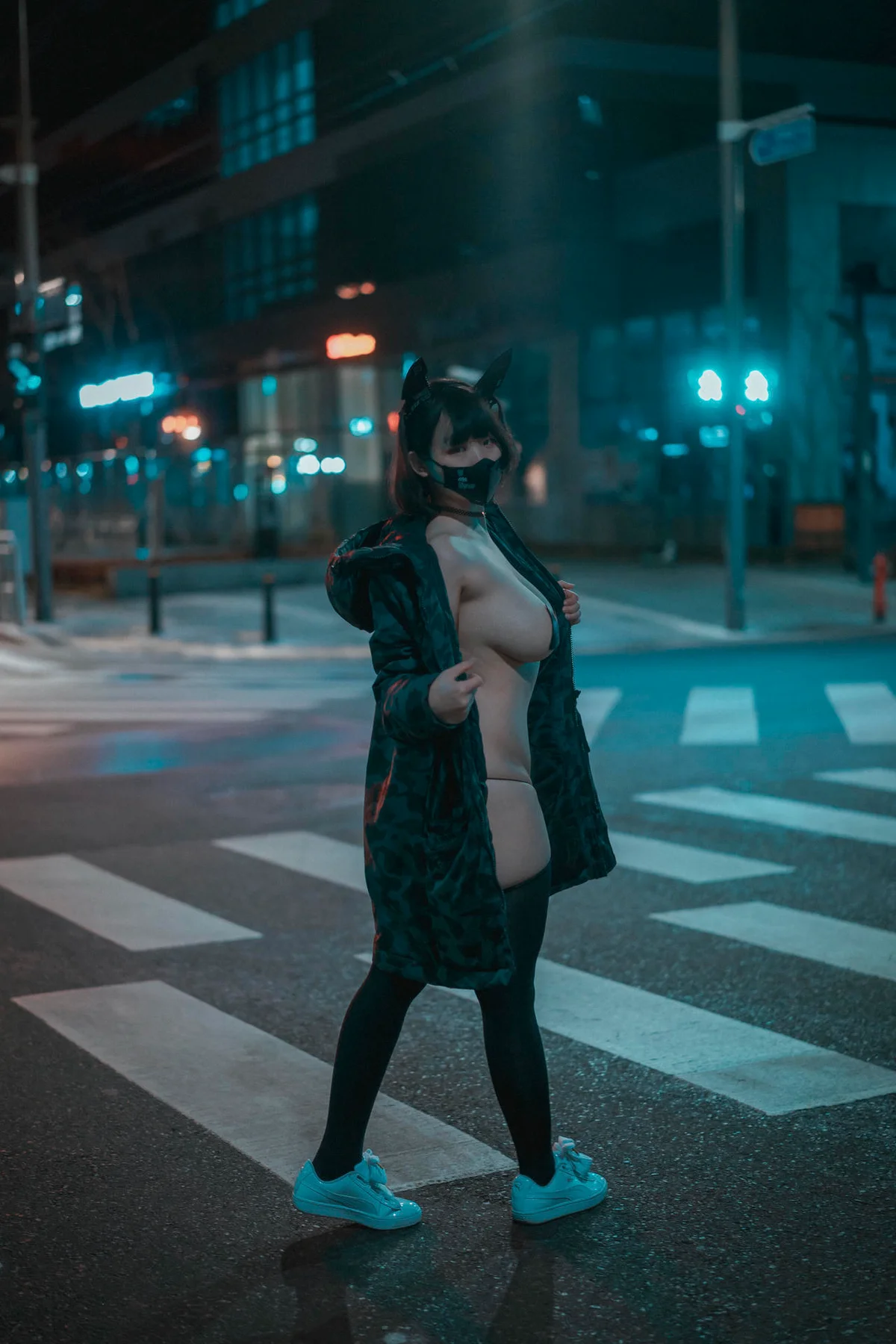 DJAWA No.059 Mimmi 夜色少女乳贴诱惑 - 6