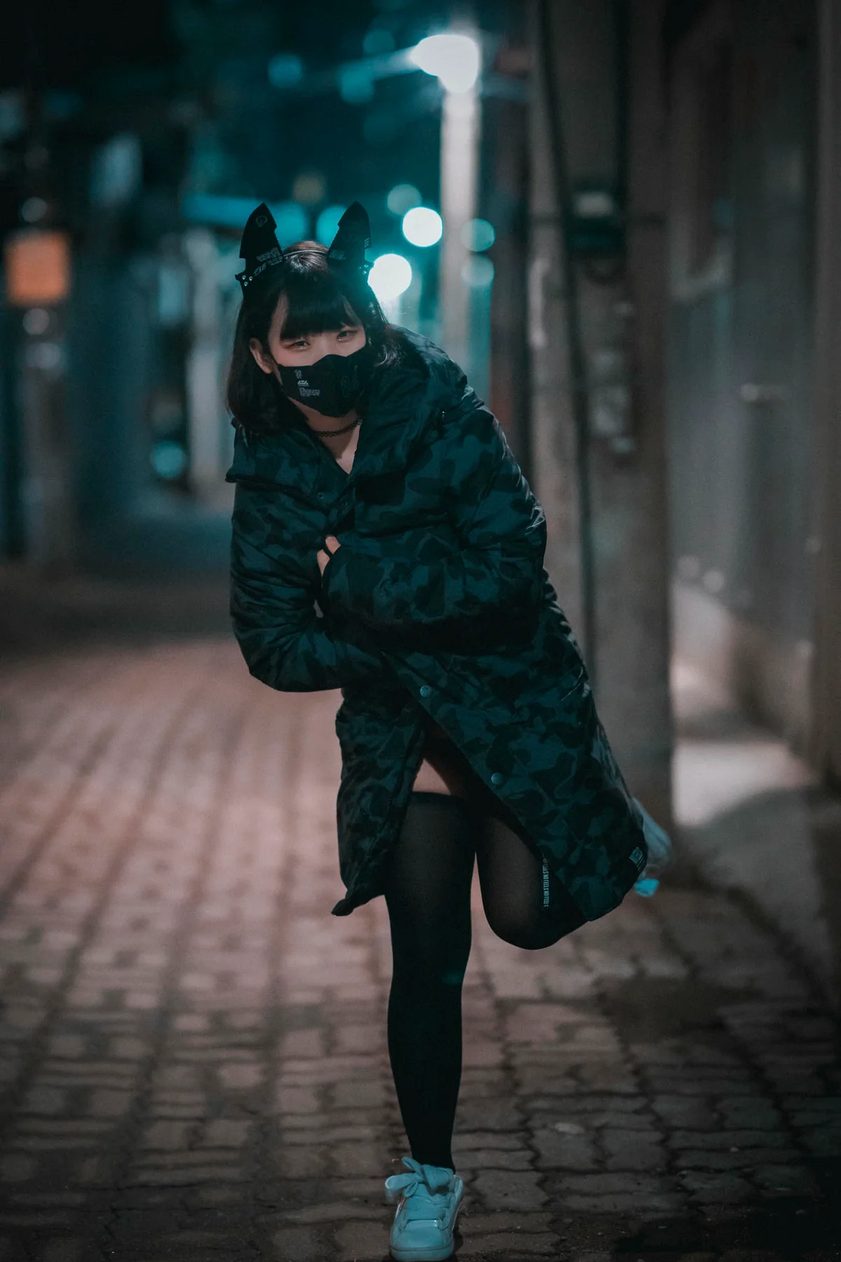 DJAWA No.059 Mimmi 夜色少女乳贴诱惑 - 4