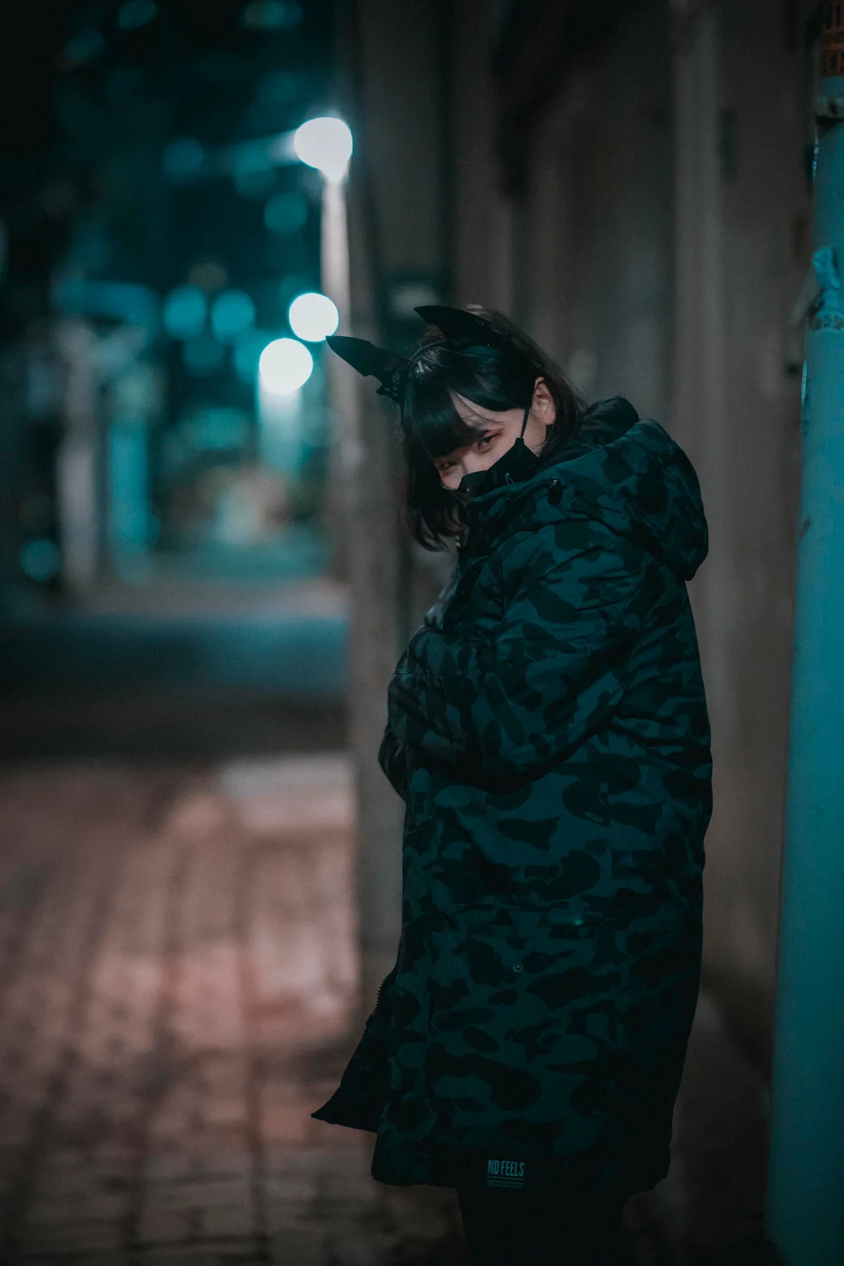 DJAWA No.059 Mimmi 夜色少女乳贴诱惑 - 2