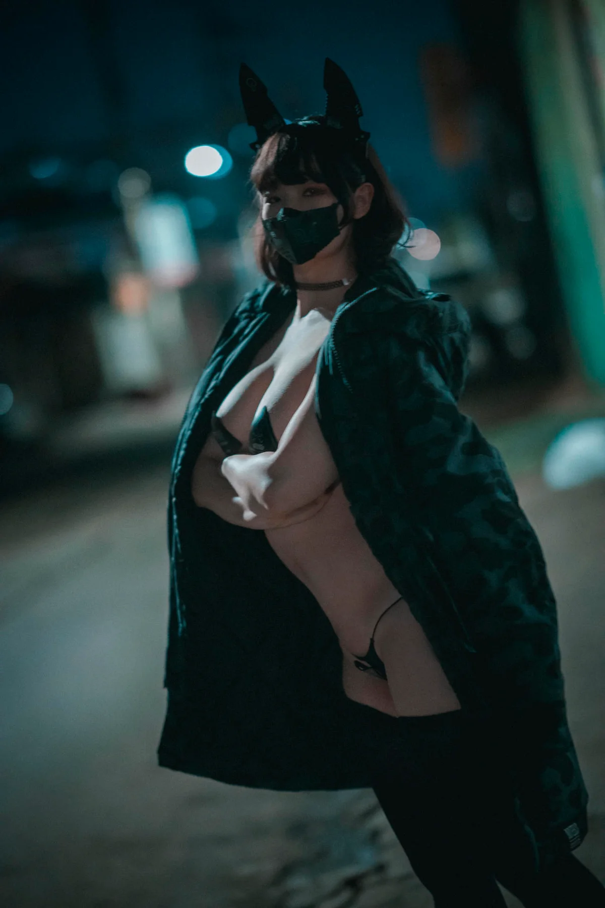 DJAWA No.059 Mimmi 夜色少女乳贴诱惑 - 5