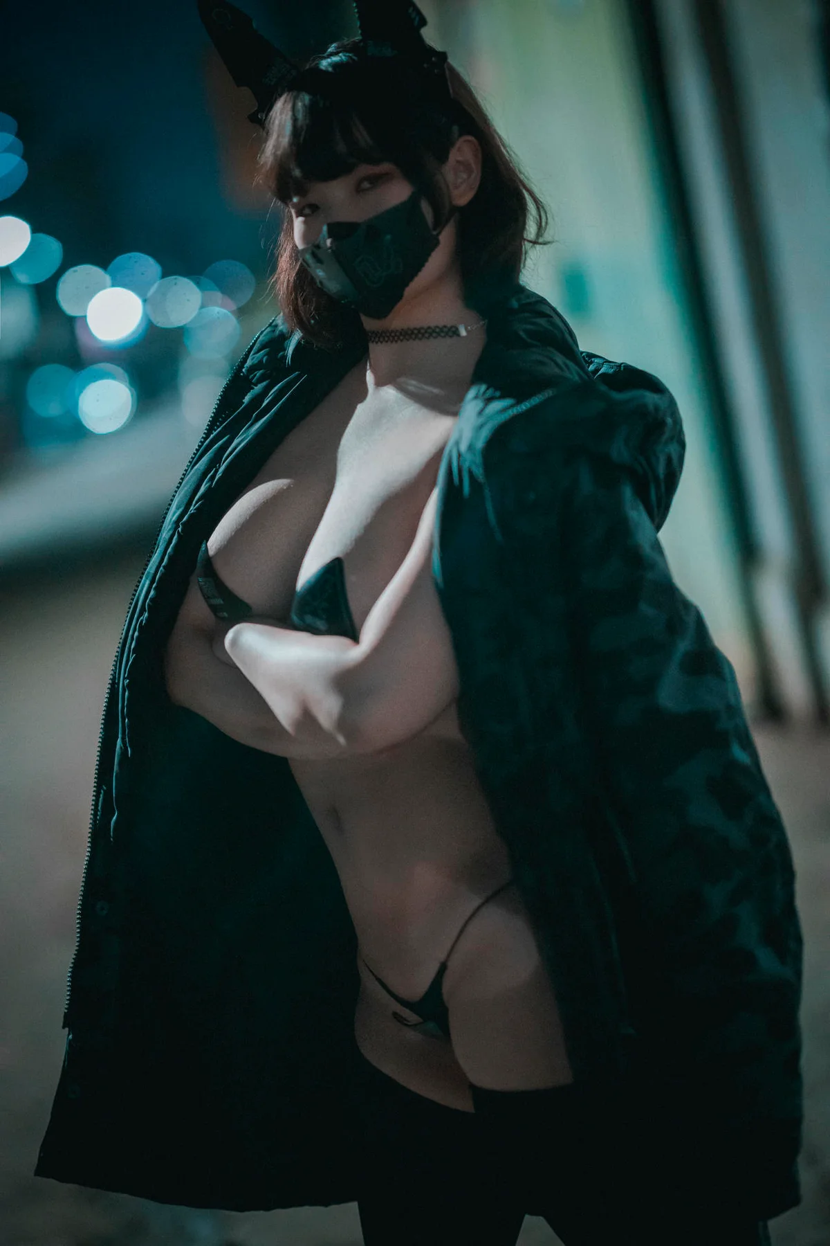 DJAWA No.059 Mimmi 夜色少女乳贴诱惑 - 6