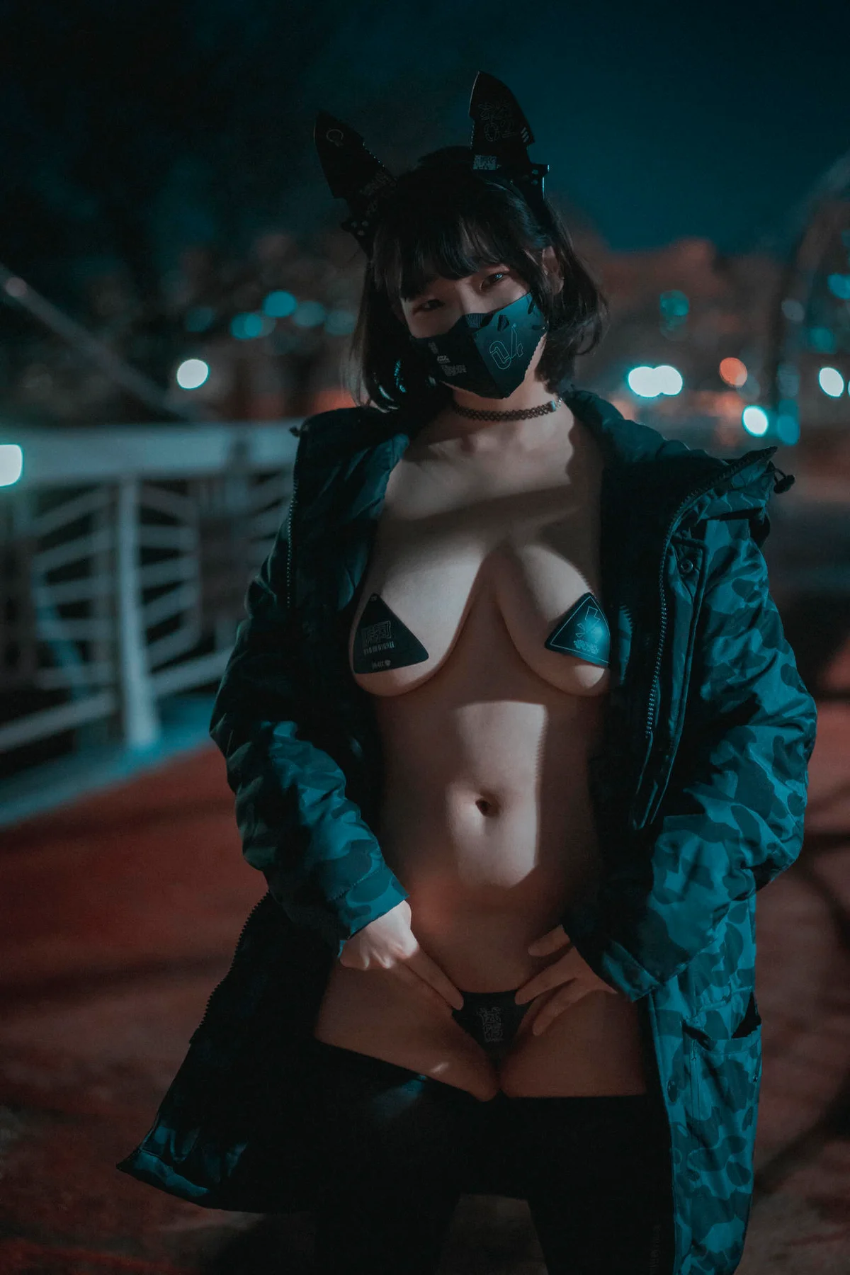 DJAWA No.059 Mimmi 夜色少女乳贴诱惑 - 10