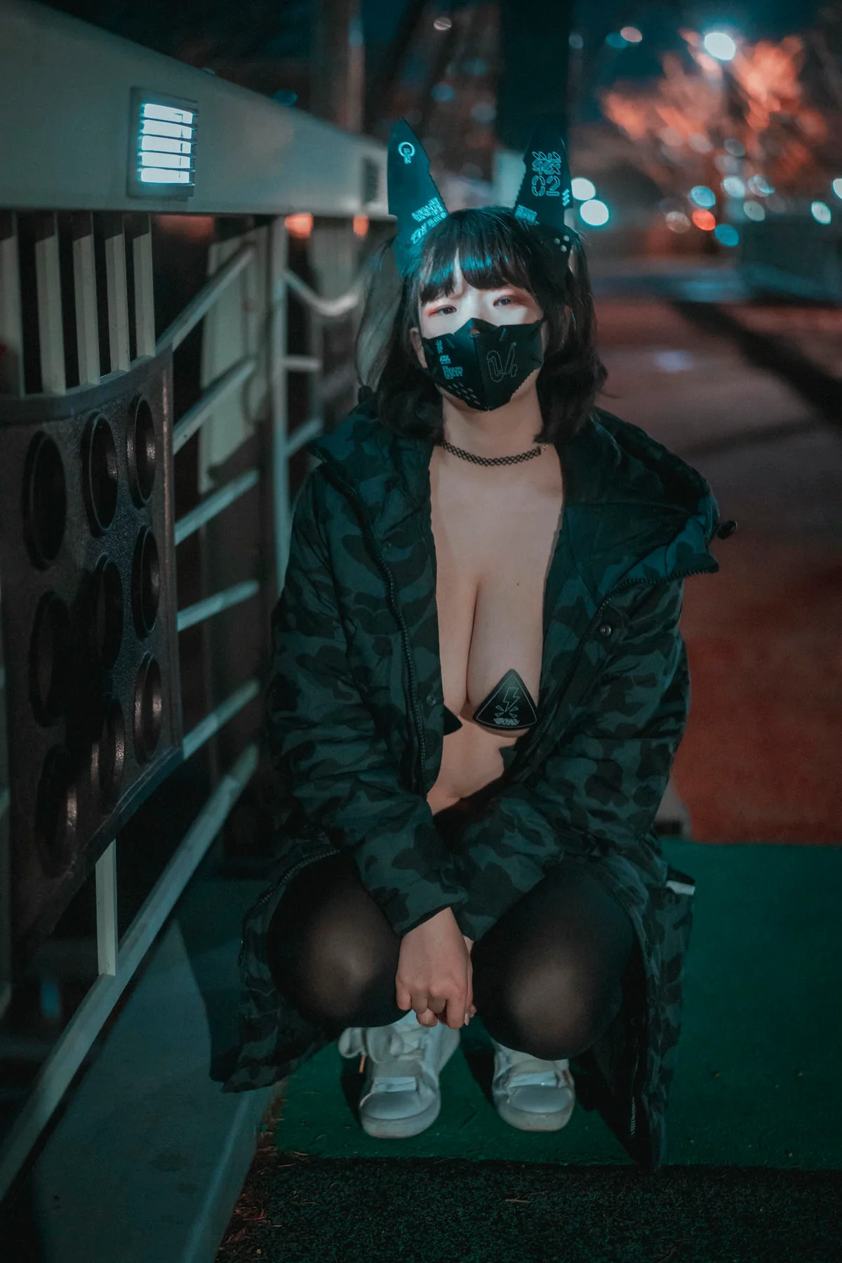 DJAWA No.059 Mimmi 夜色少女乳贴诱惑 - 10