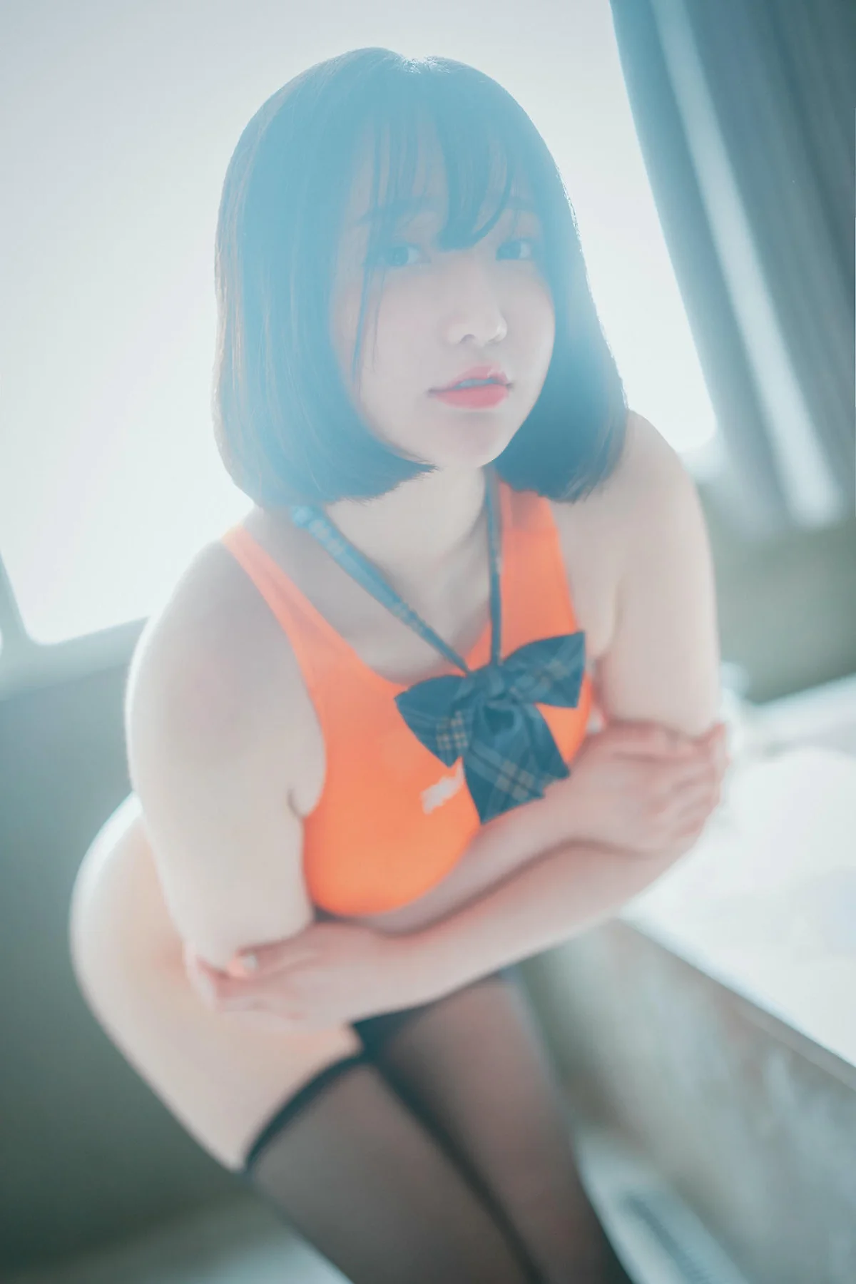 DJAWA No.068 Son Ye-Eun格子裙jk制服 - 2