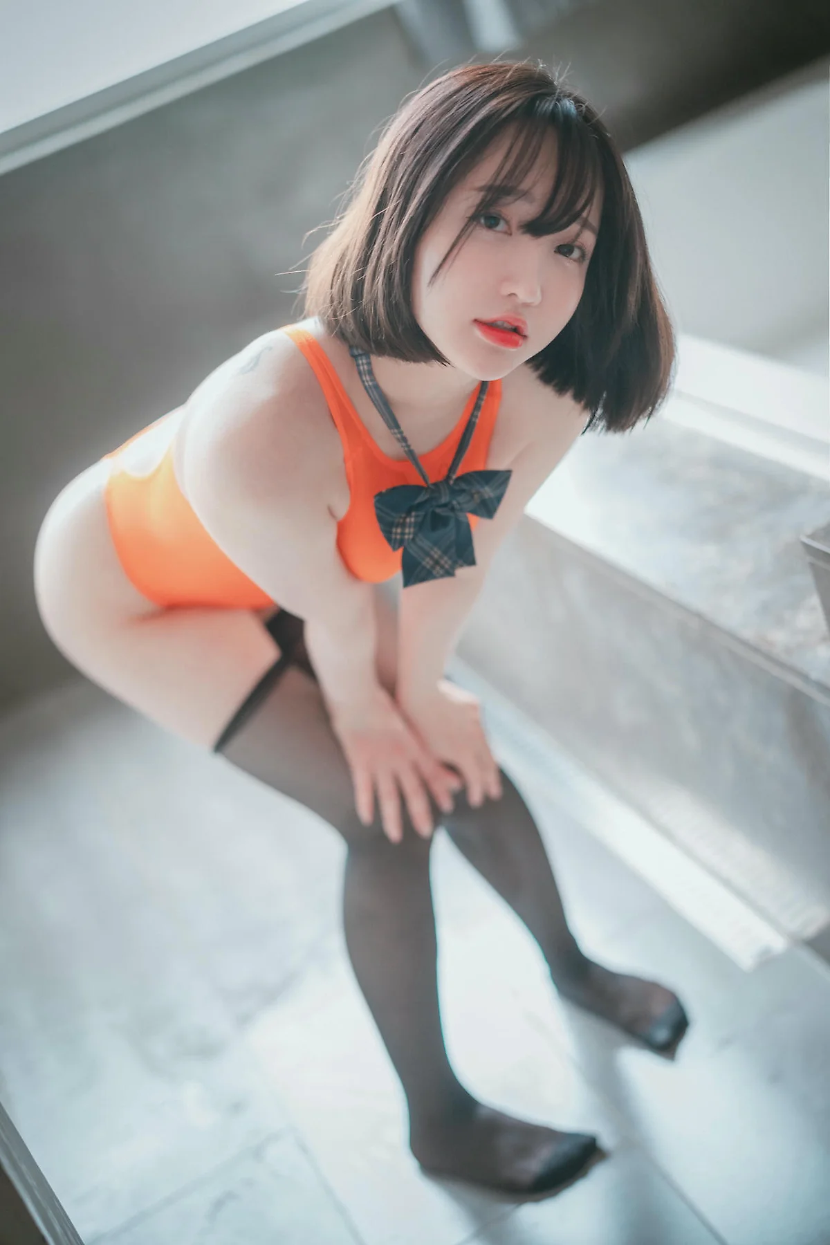 DJAWA No.068 Son Ye-Eun格子裙jk制服 - 3