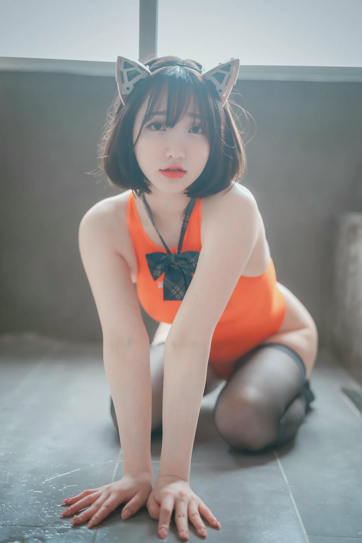DJAWA No.068 Son Ye-Eun格子裙jk制服 - 2