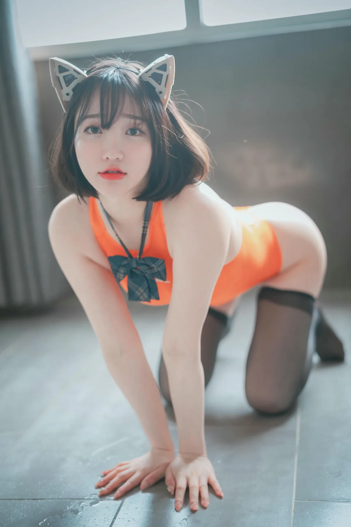 DJAWA No.068 Son Ye-Eun格子裙jk制服 - 3