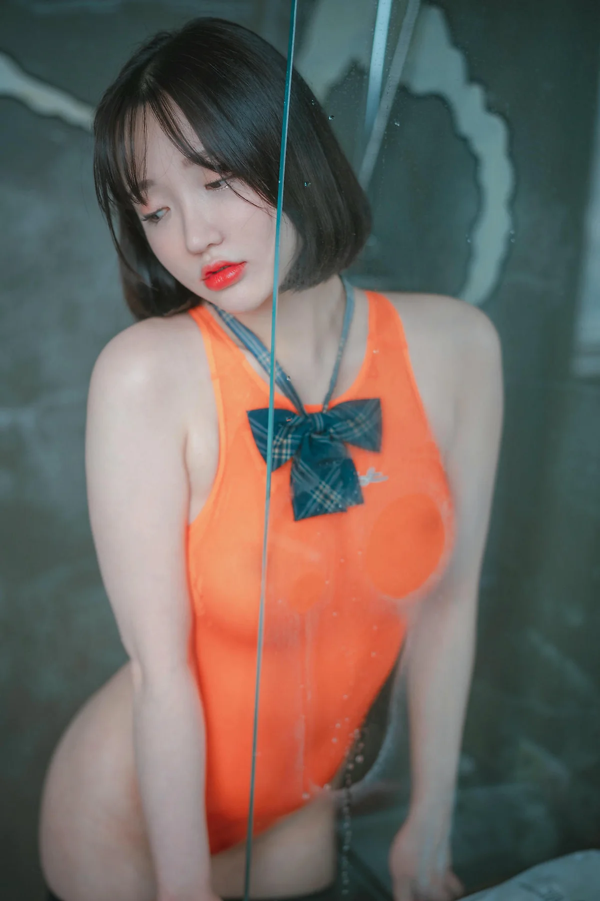 DJAWA No.068 Son Ye-Eun格子裙jk制服 - 9