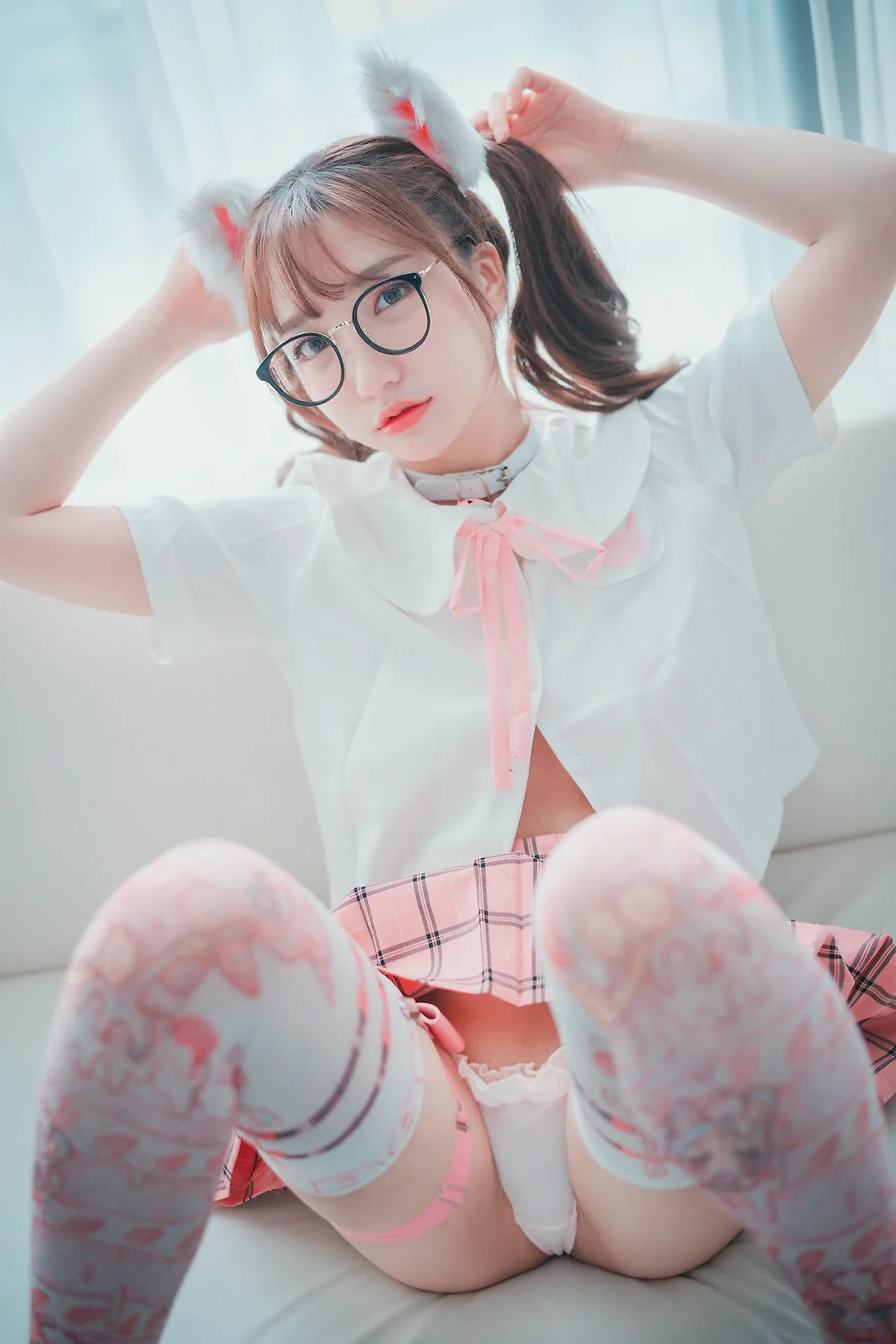 DJAWA No.071 Son Ye-Eun可爱眼镜少女 - 4