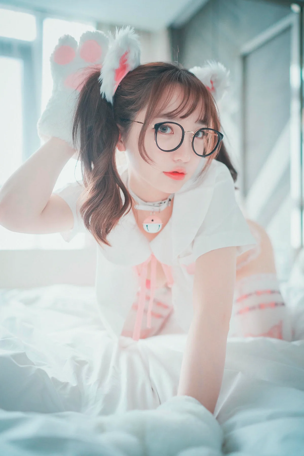DJAWA No.071 Son Ye-Eun可爱眼镜少女 - 5