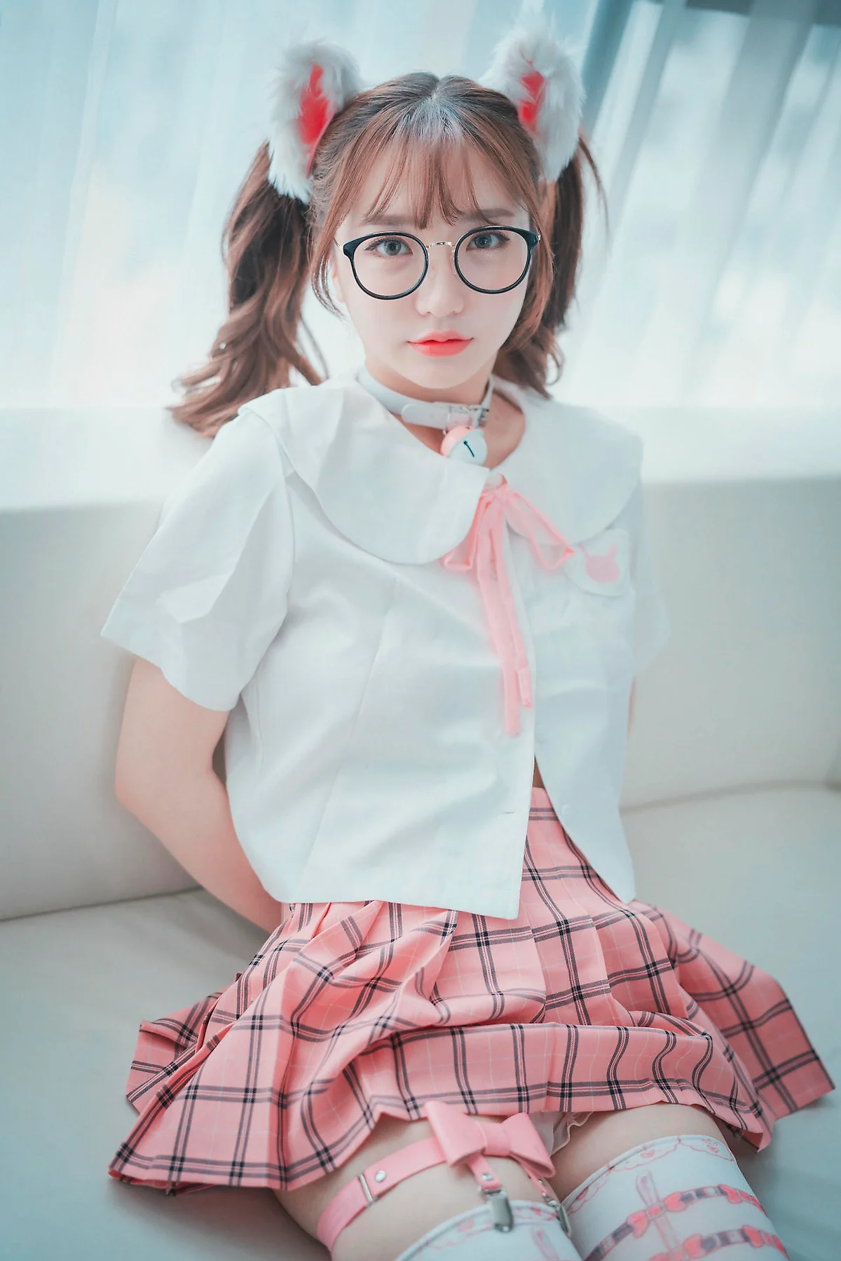 DJAWA No.071 Son Ye-Eun可爱眼镜少女 - 8