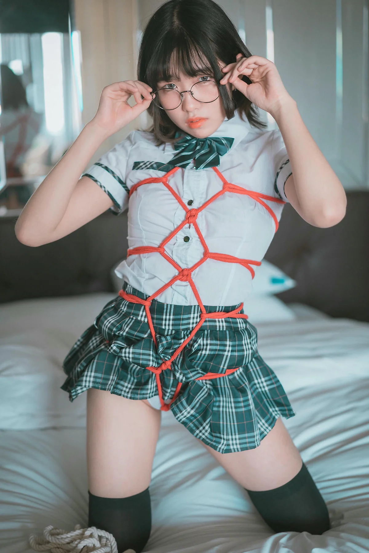 DJAWA No.073 Sonson制服jk短发少女 - 9