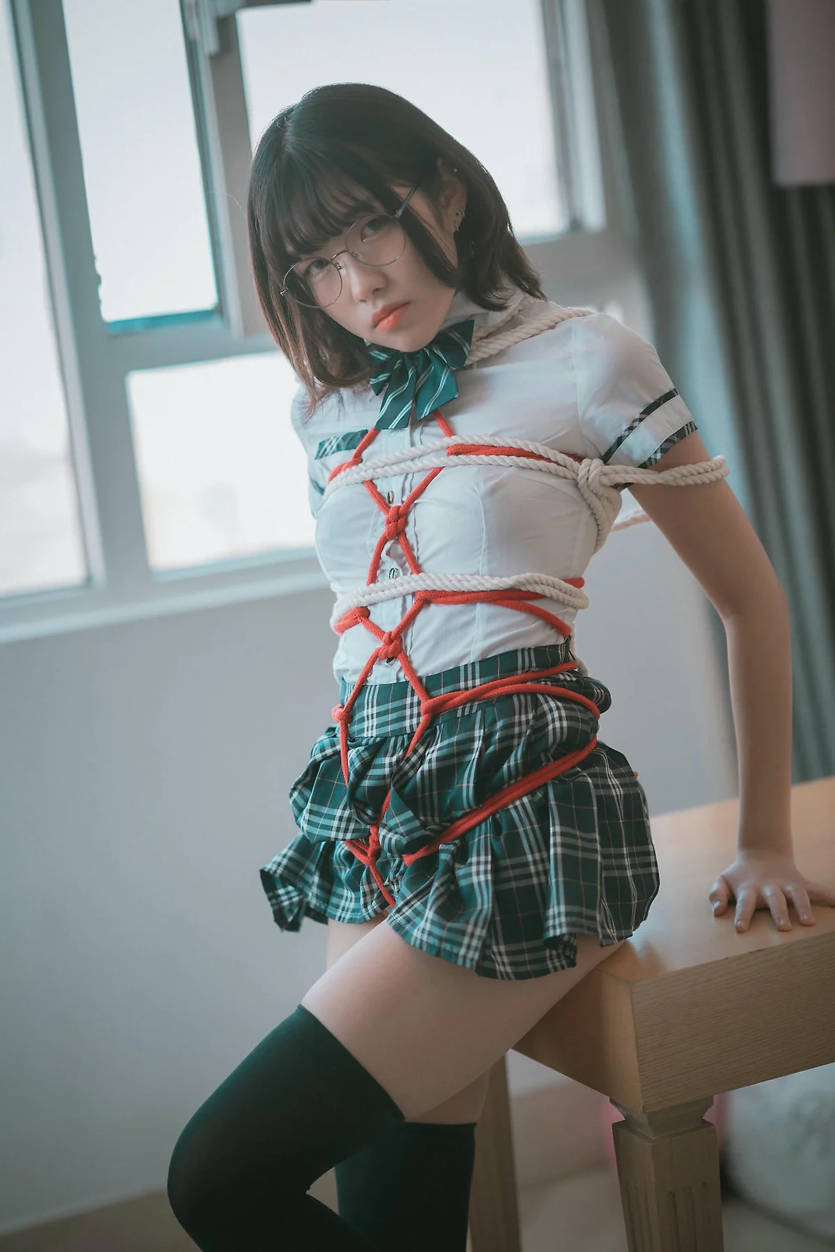 DJAWA No.073 Sonson制服jk短发少女 - 1