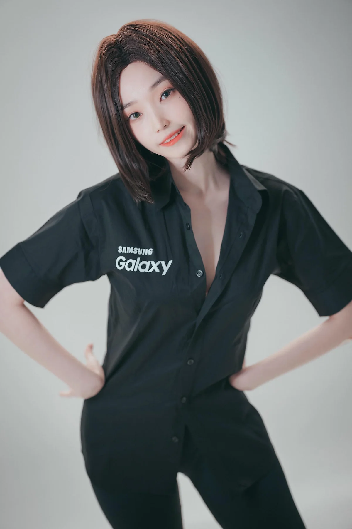 DJAWA No.080 Bambi制服短发气质美女 - 3