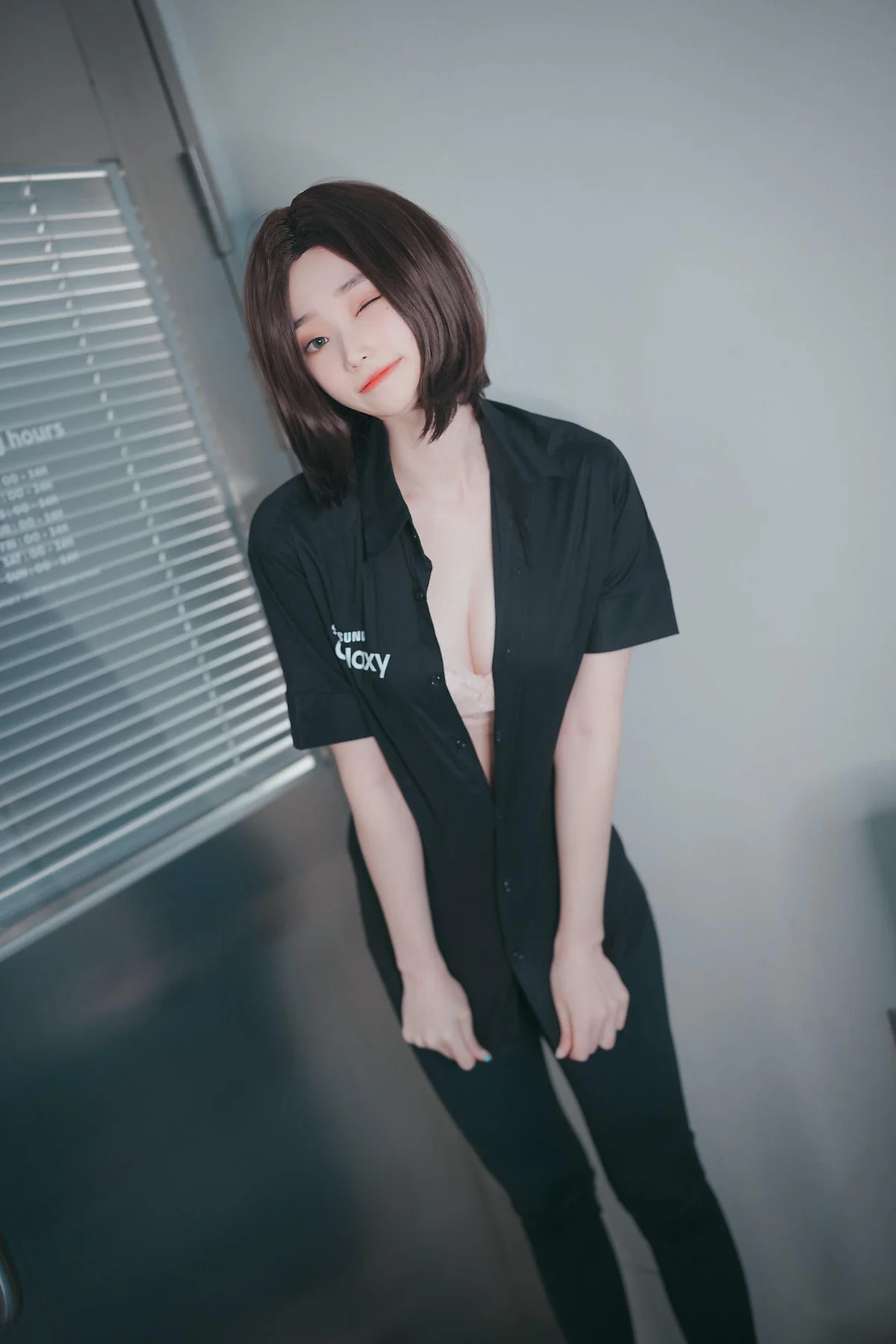 DJAWA No.080 Bambi制服短发气质美女 - 10