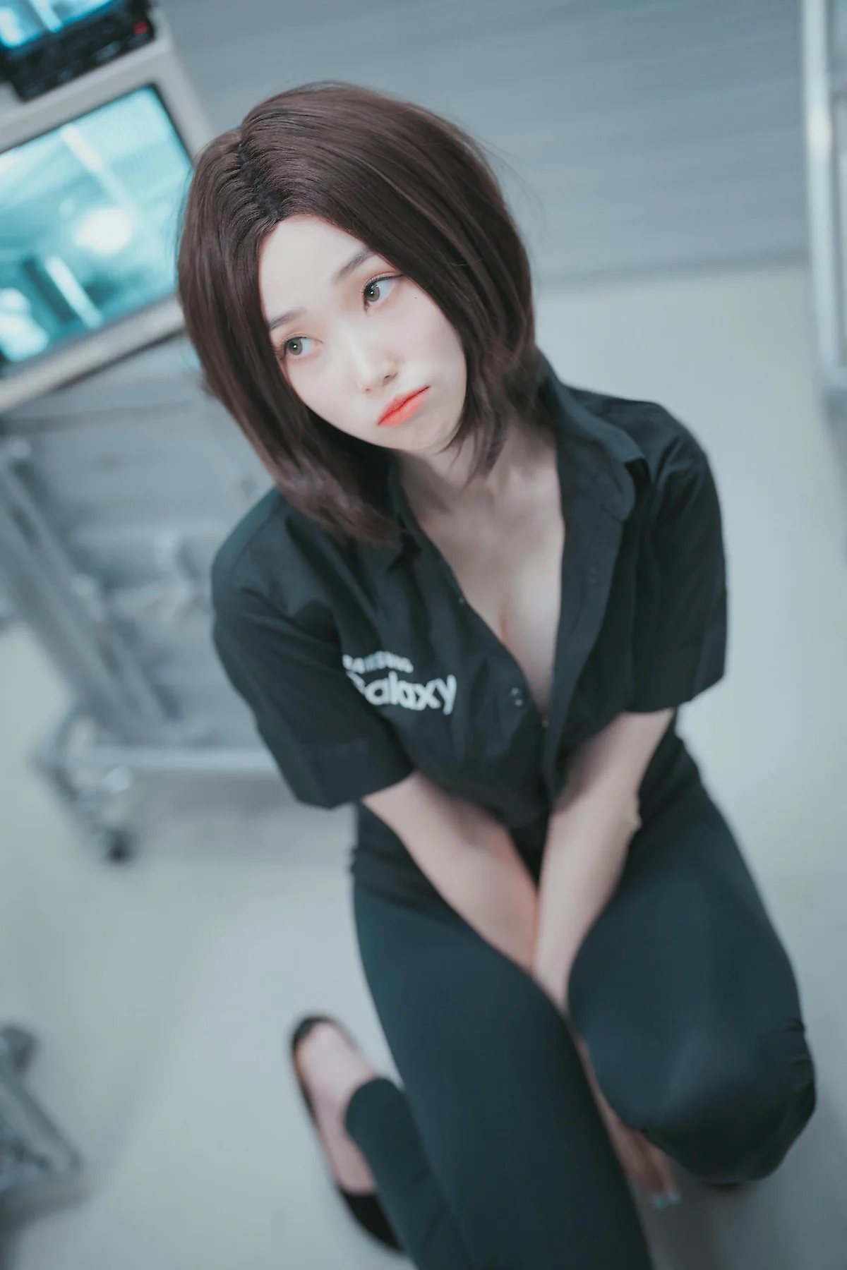 DJAWA No.080 Bambi制服短发气质美女 - 2