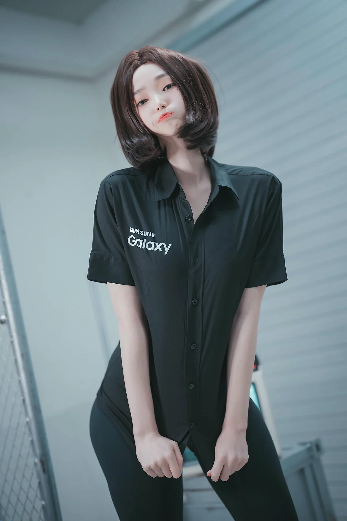 DJAWA No.080 Bambi制服短发气质美女 - 4
