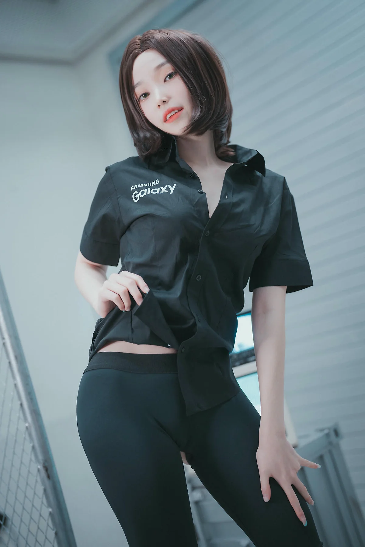 DJAWA No.080 Bambi制服短发气质美女 - 5