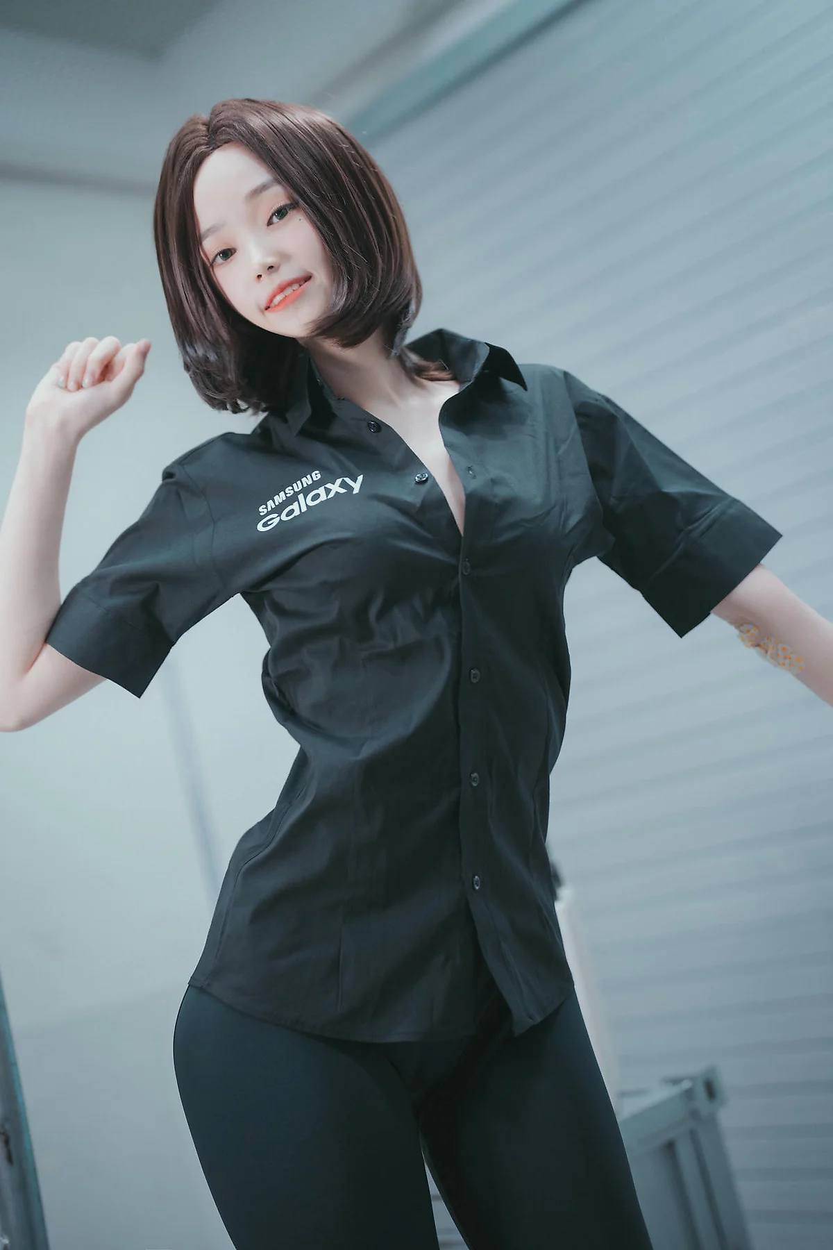 DJAWA No.080 Bambi制服短发气质美女 - 7