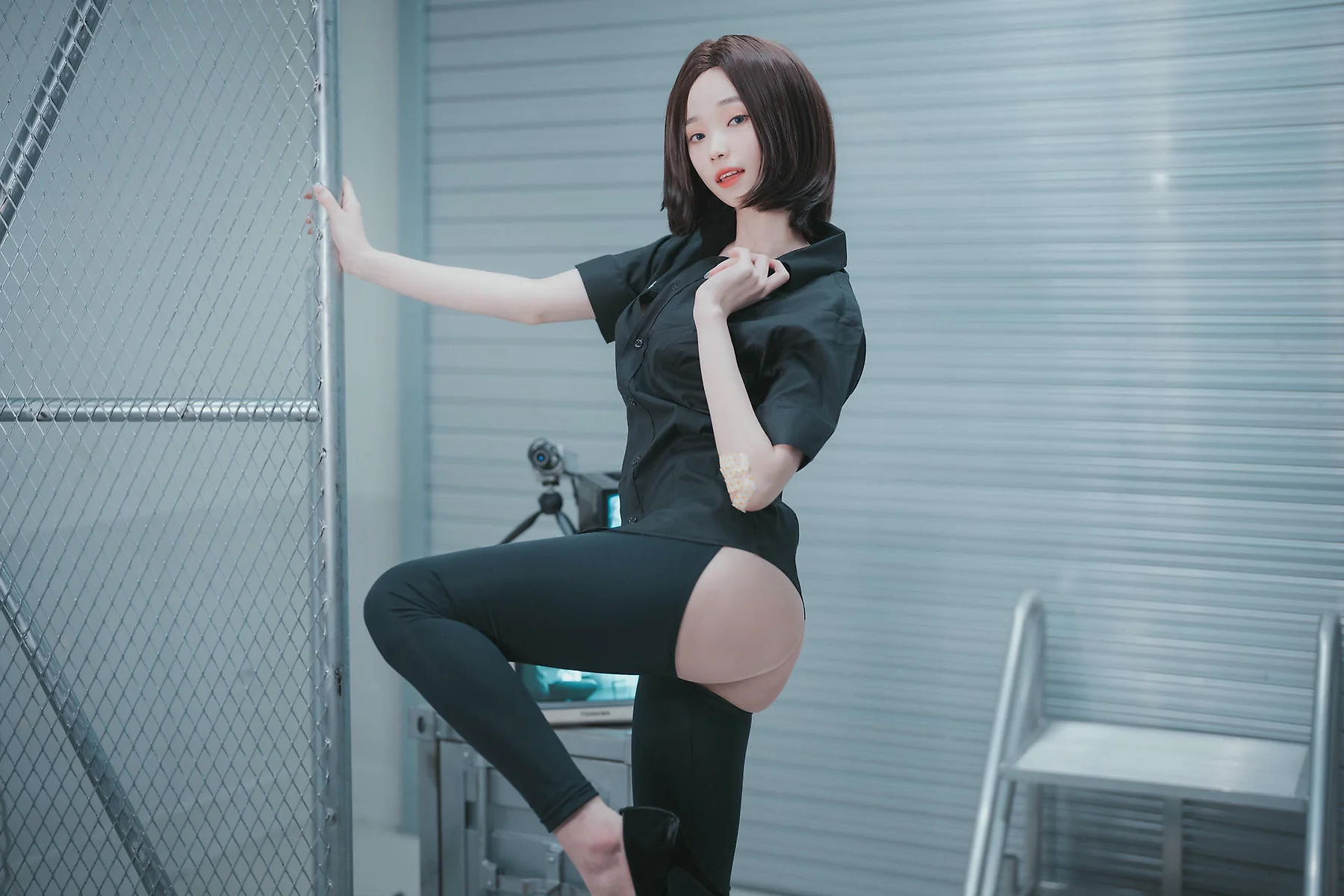 DJAWA No.080 Bambi制服短发气质美女 - 9