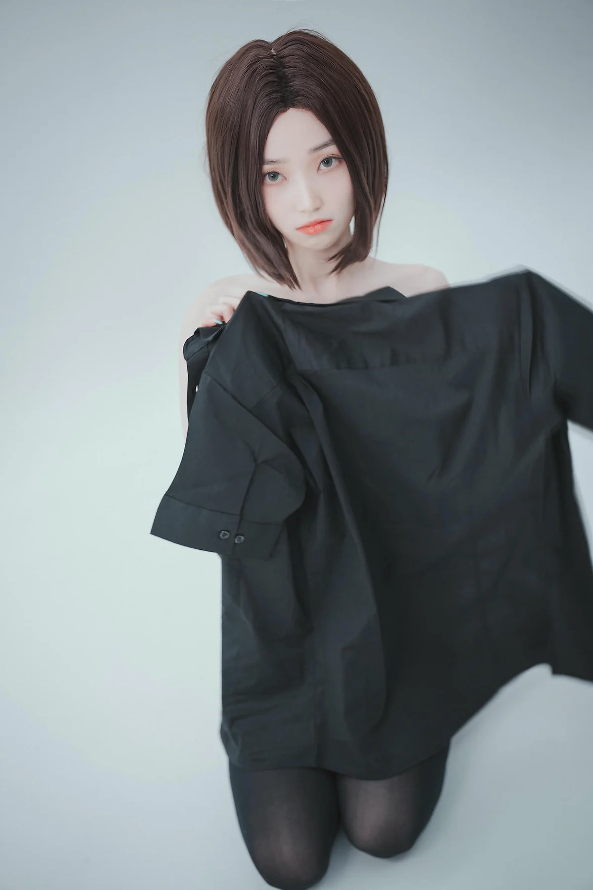 DJAWA No.080 Bambi制服短发气质美女 - 2
