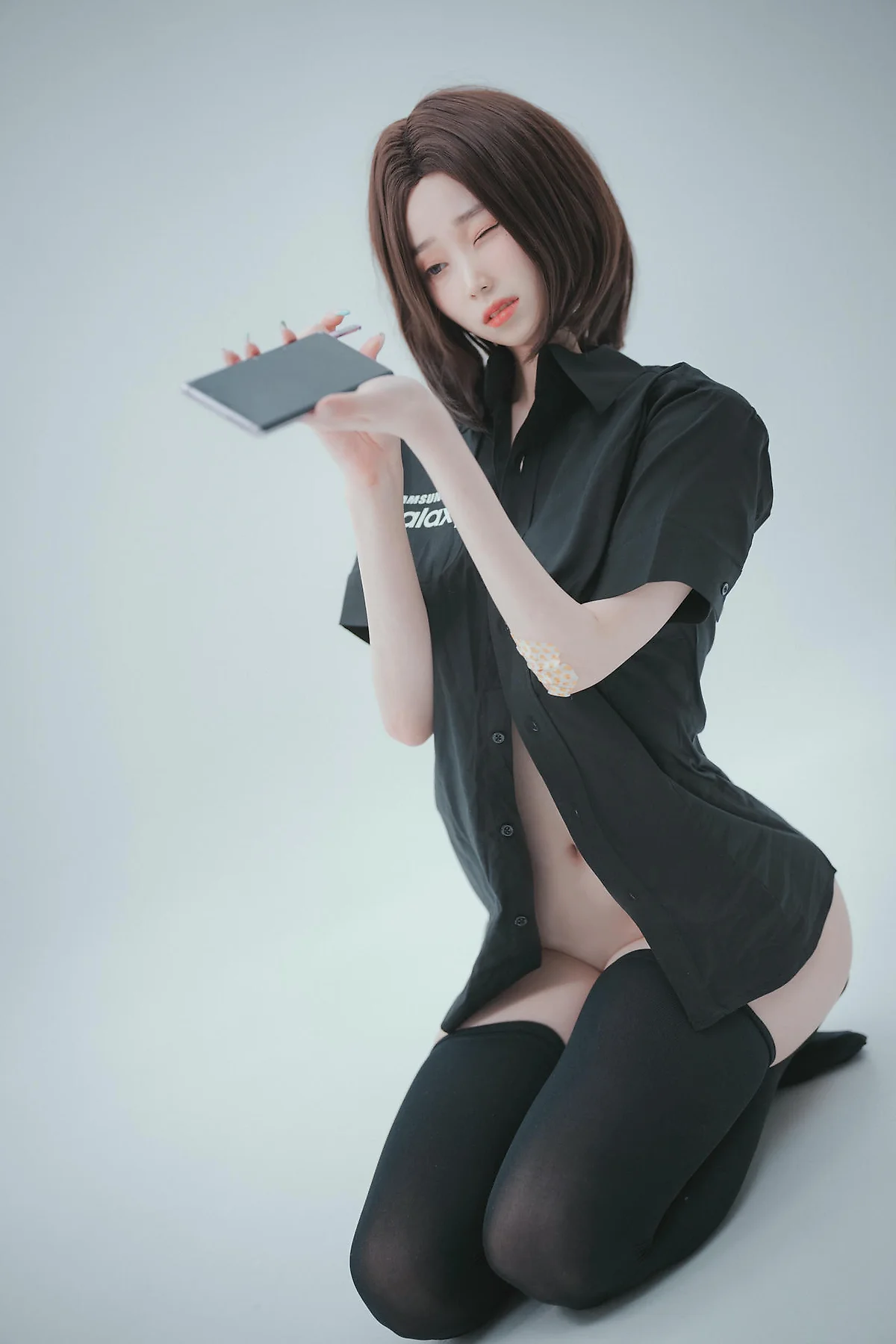 DJAWA No.080 Bambi制服短发气质美女 - 5
