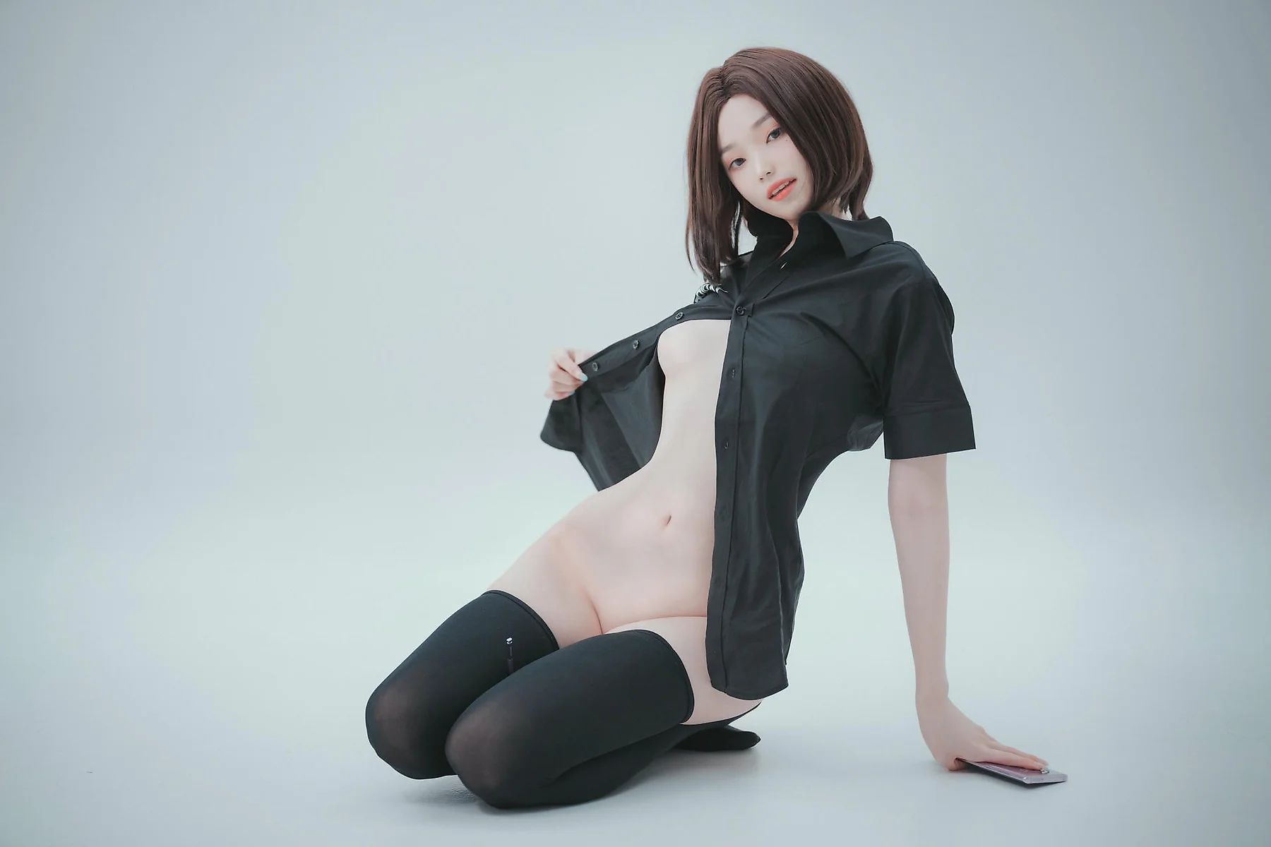 DJAWA No.080 Bambi制服短发气质美女 - 6