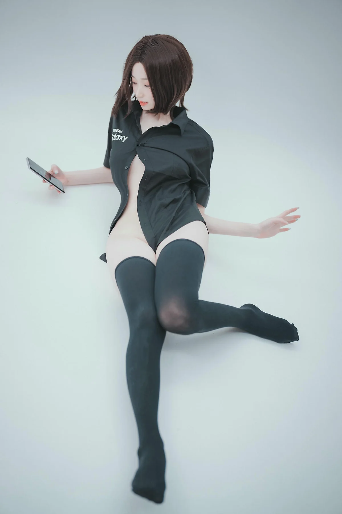 DJAWA No.080 Bambi制服短发气质美女 - 2