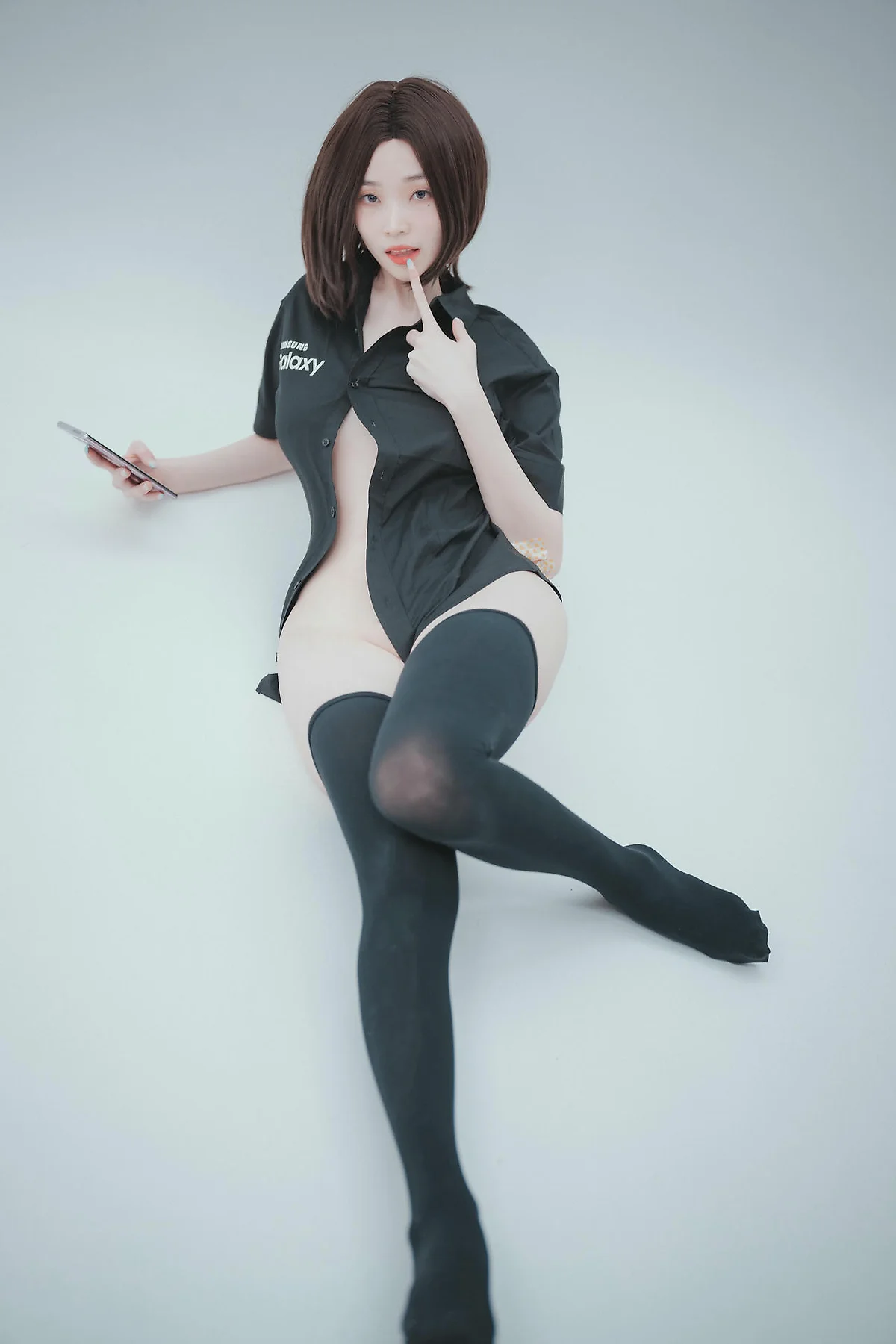 DJAWA No.080 Bambi制服短发气质美女 - 3