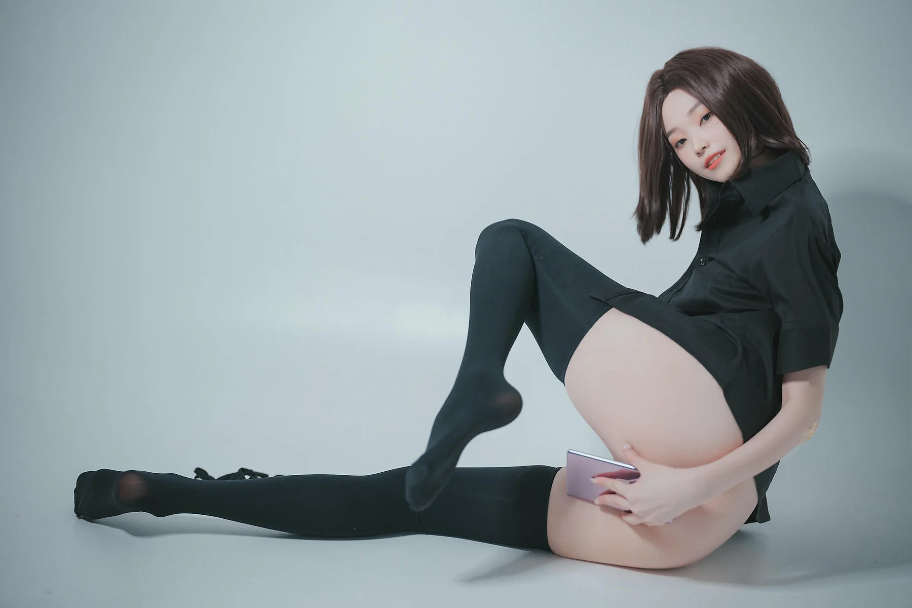DJAWA No.080 Bambi制服短发气质美女 - 8