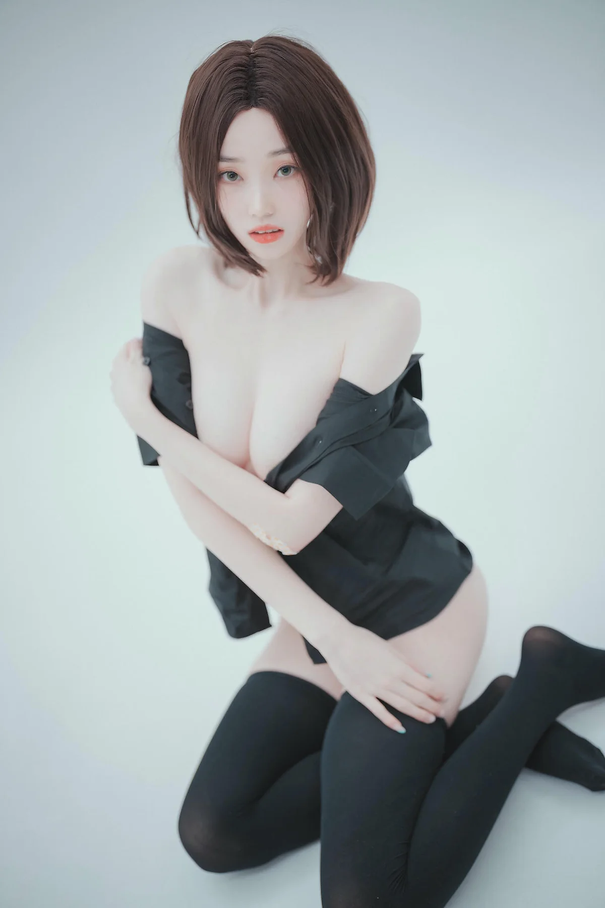 DJAWA No.080 Bambi制服短发气质美女 - 5