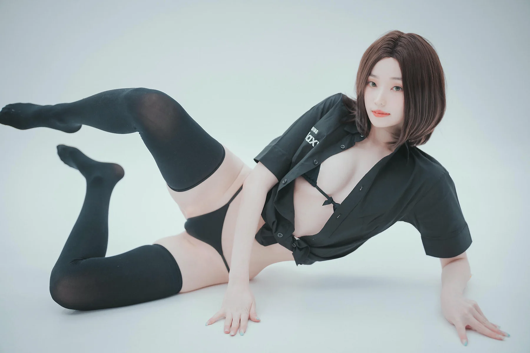 DJAWA No.080 Bambi制服短发气质美女 - 2