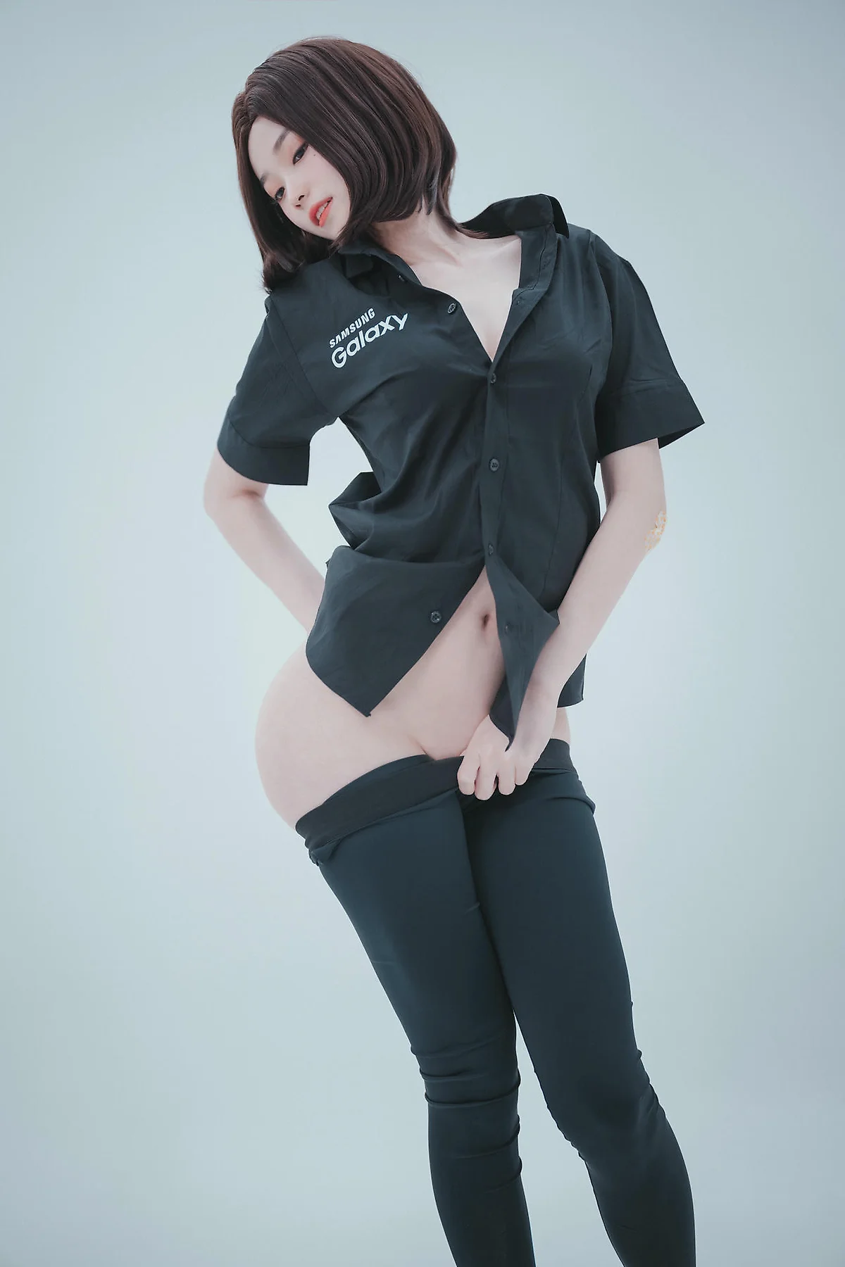DJAWA No.080 Bambi制服短发气质美女 - 4