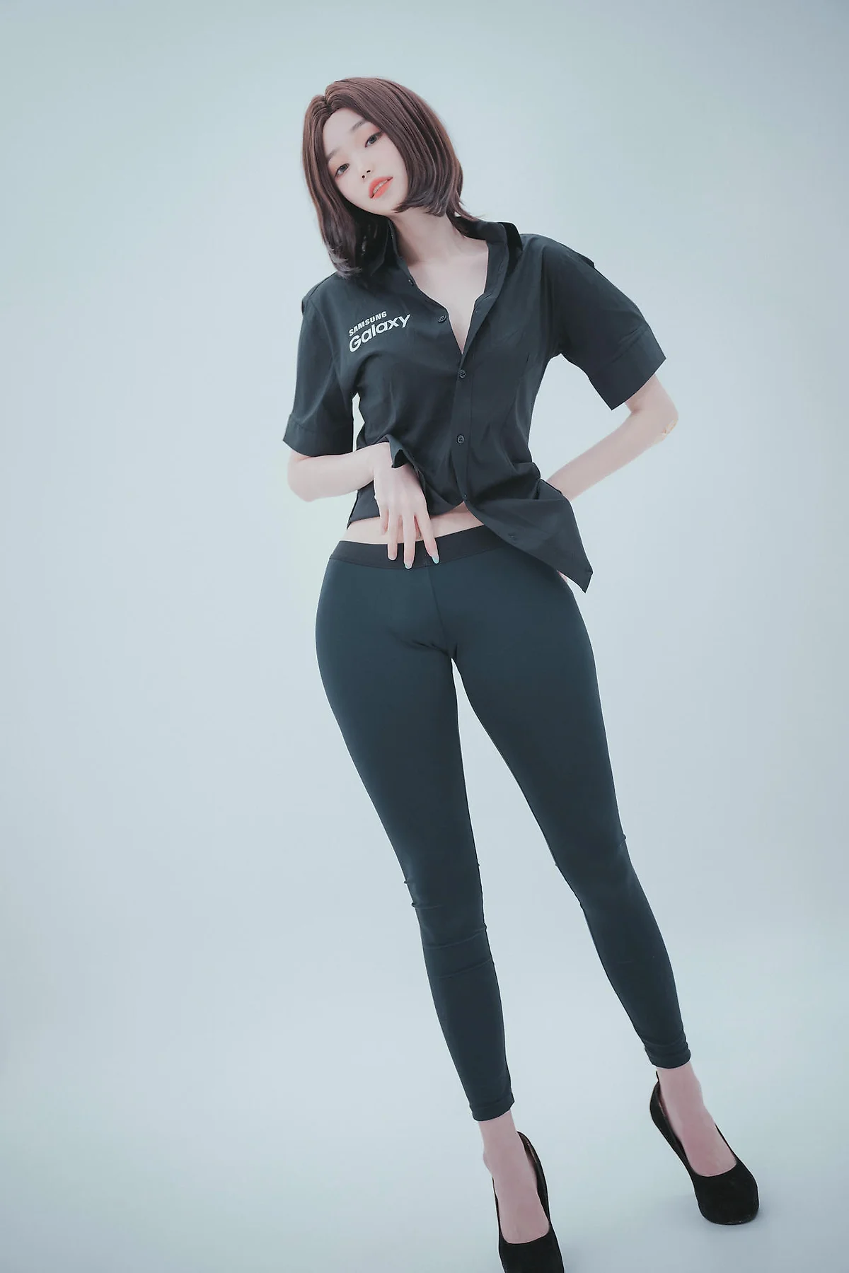 DJAWA No.080 Bambi制服短发气质美女 - 6