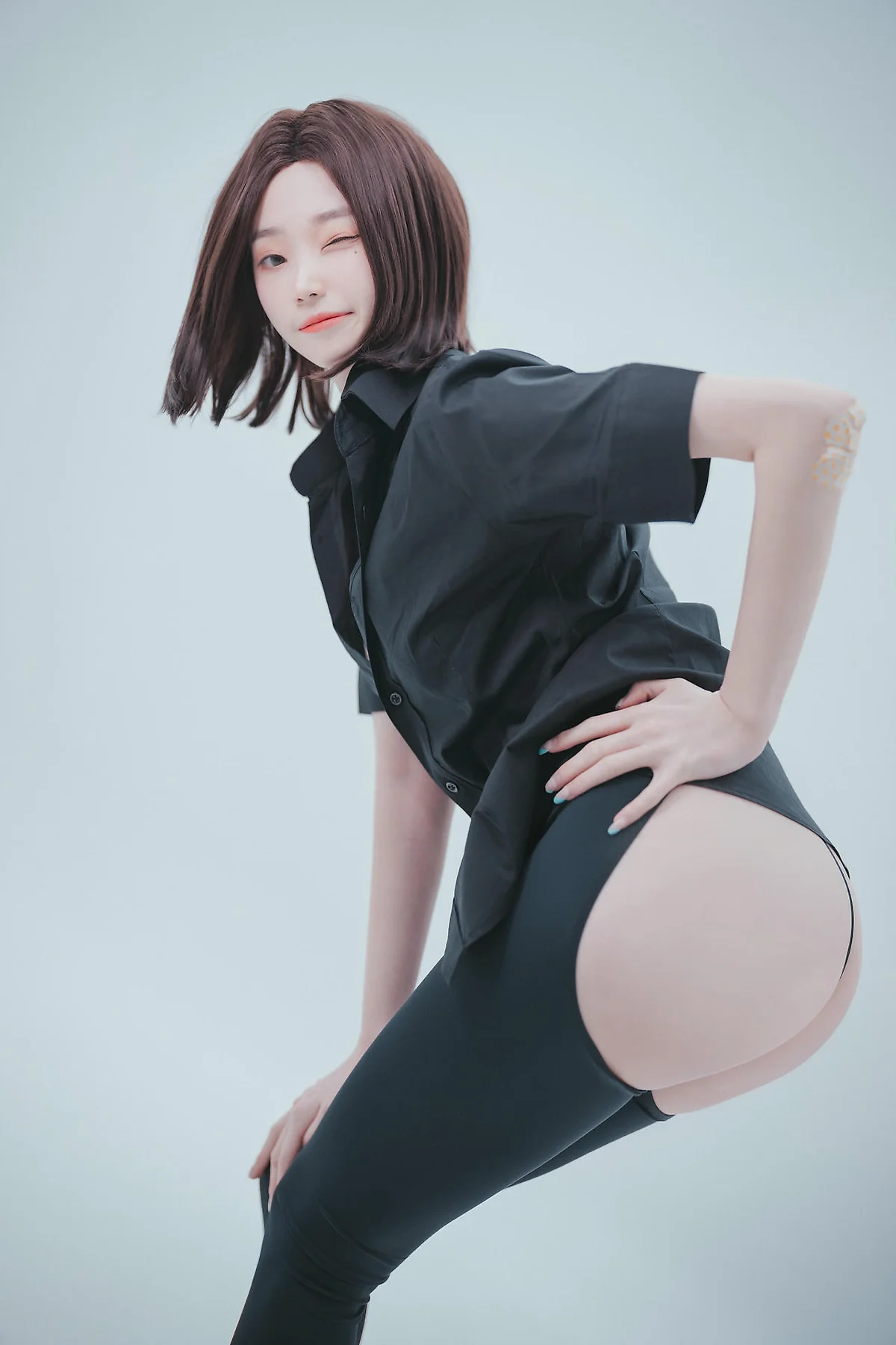DJAWA No.080 Bambi制服短发气质美女 - 4