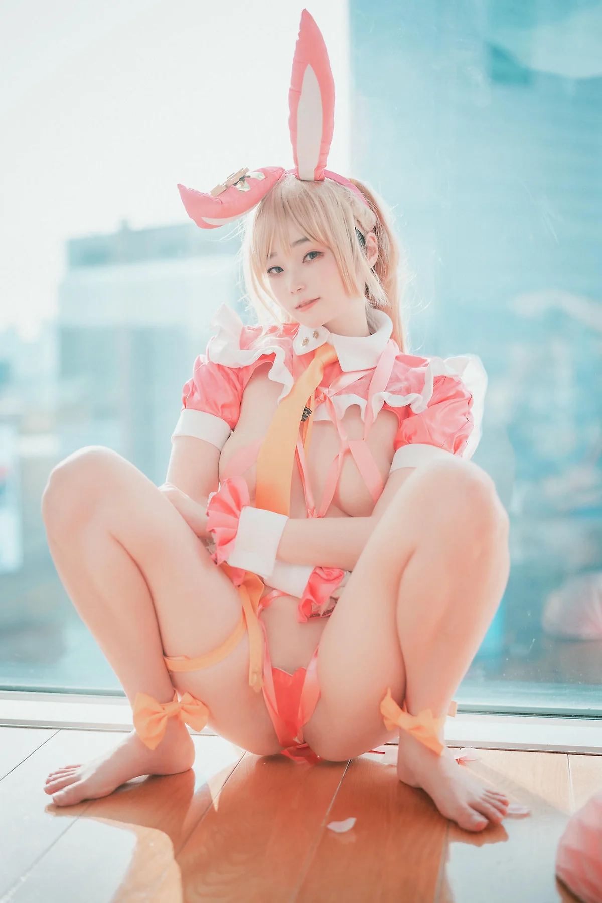 DJAWA No.086 Bambi乳贴cos制服写真 - 3