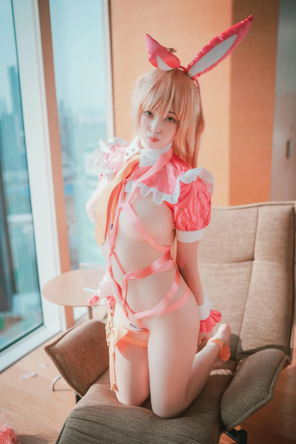 DJAWA No.086 Bambi乳贴cos制服写真 - 9