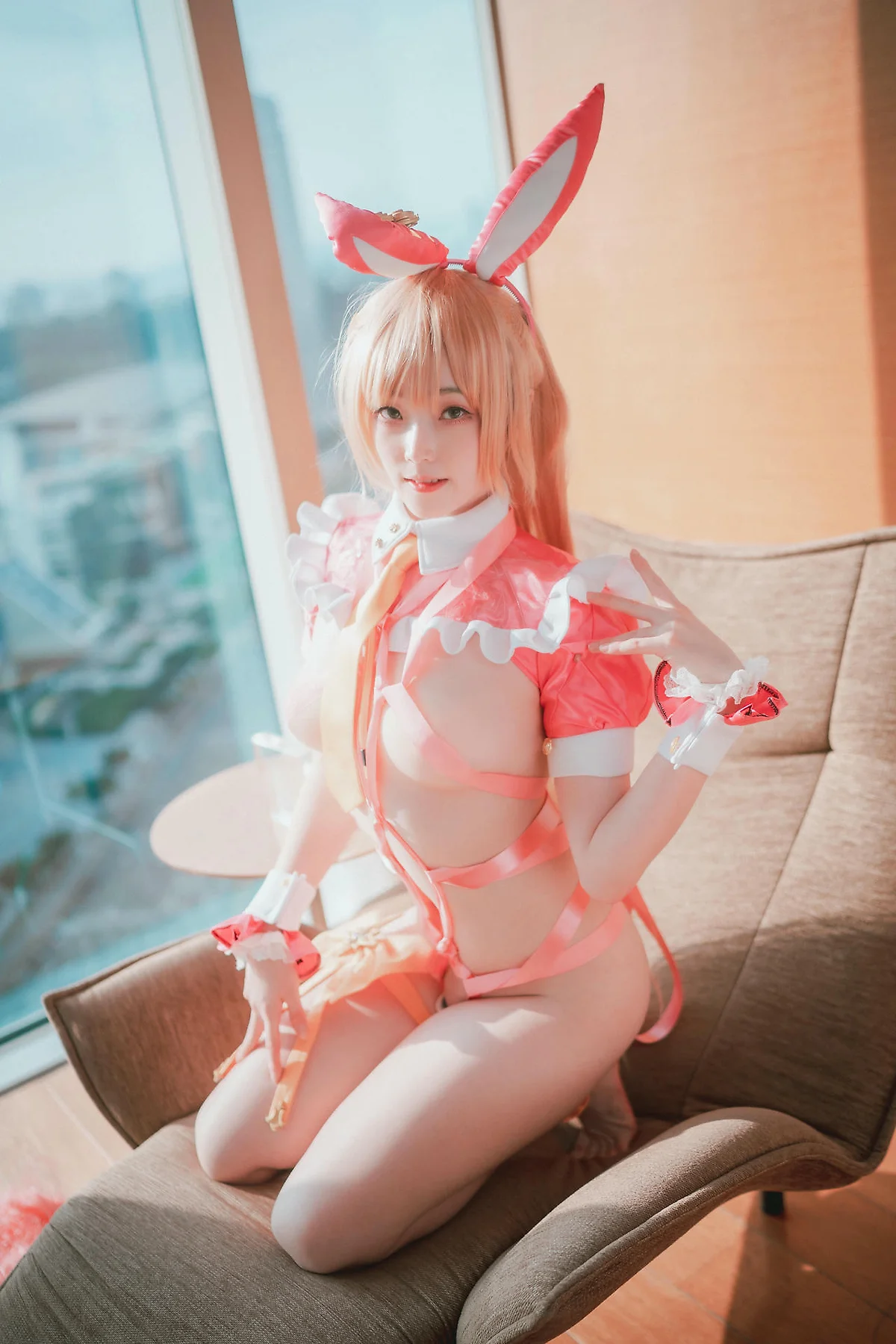 DJAWA No.086 Bambi乳贴cos制服写真 - 1