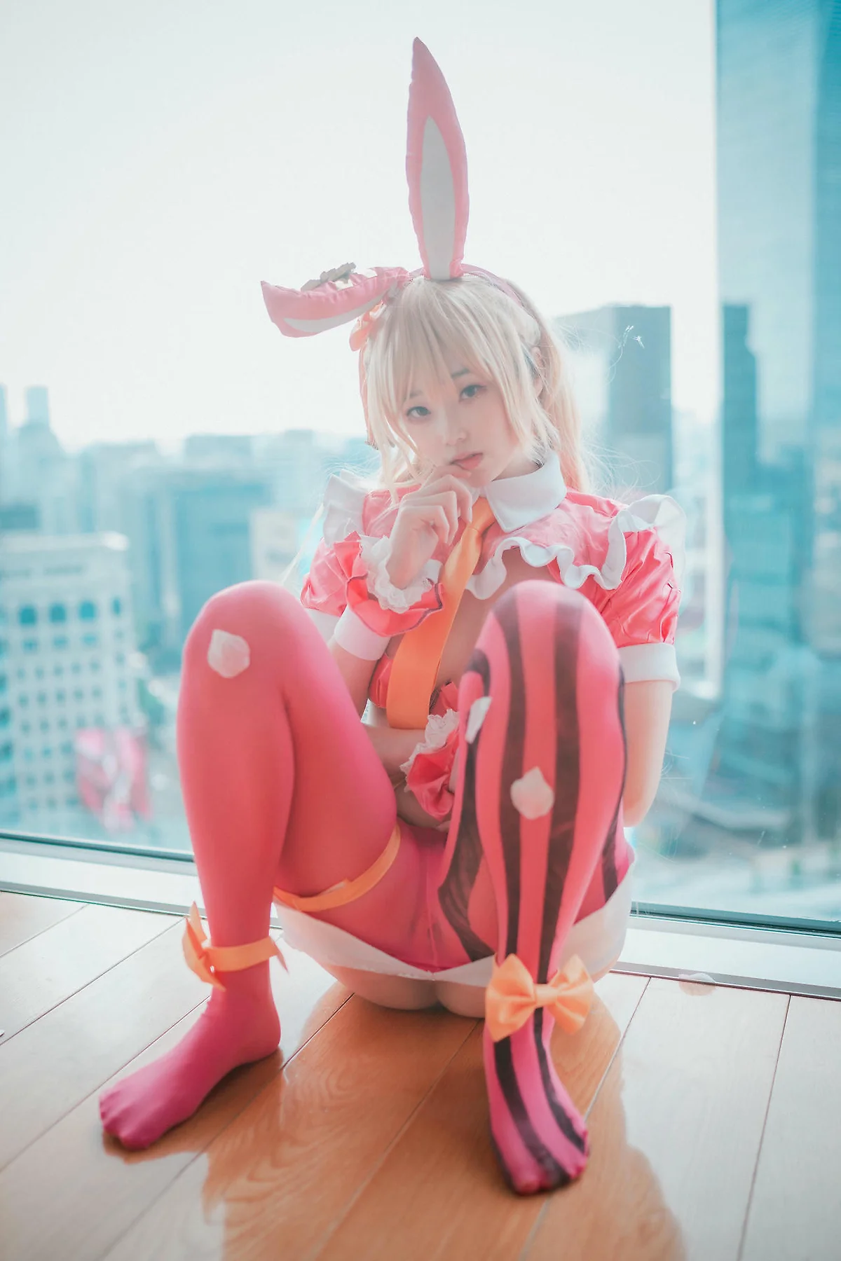 DJAWA No.086 Bambi乳贴cos制服写真 - 7