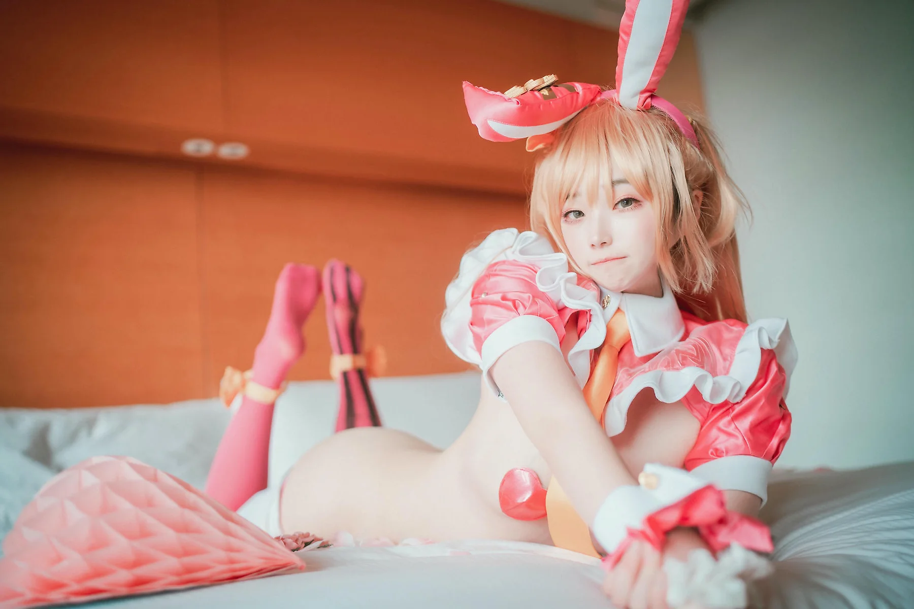 DJAWA No.086 Bambi乳贴cos制服写真 - 1