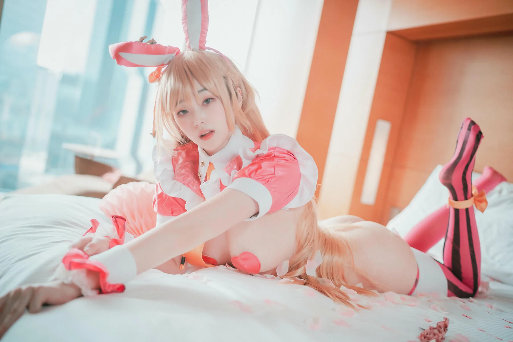 DJAWA No.086 Bambi乳贴cos制服写真 - 4