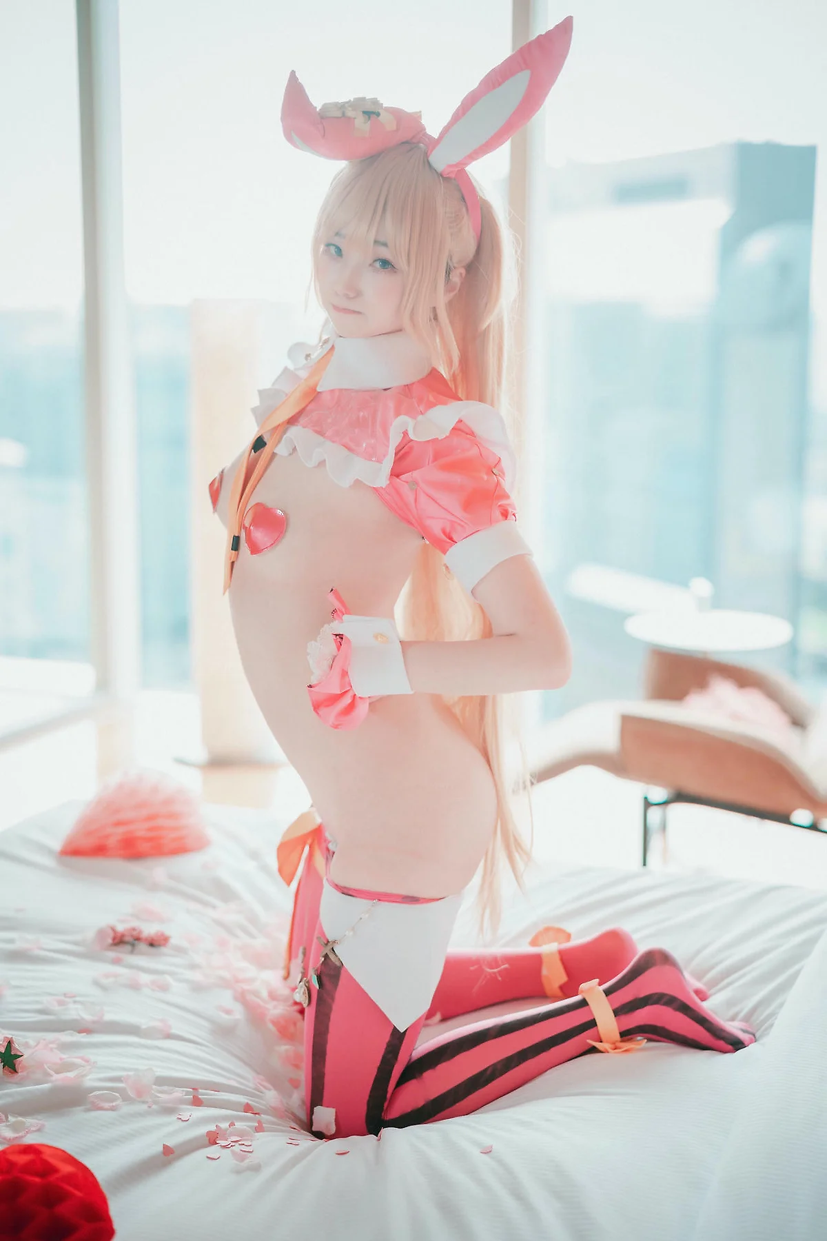 DJAWA No.086 Bambi乳贴cos制服写真 - 2
