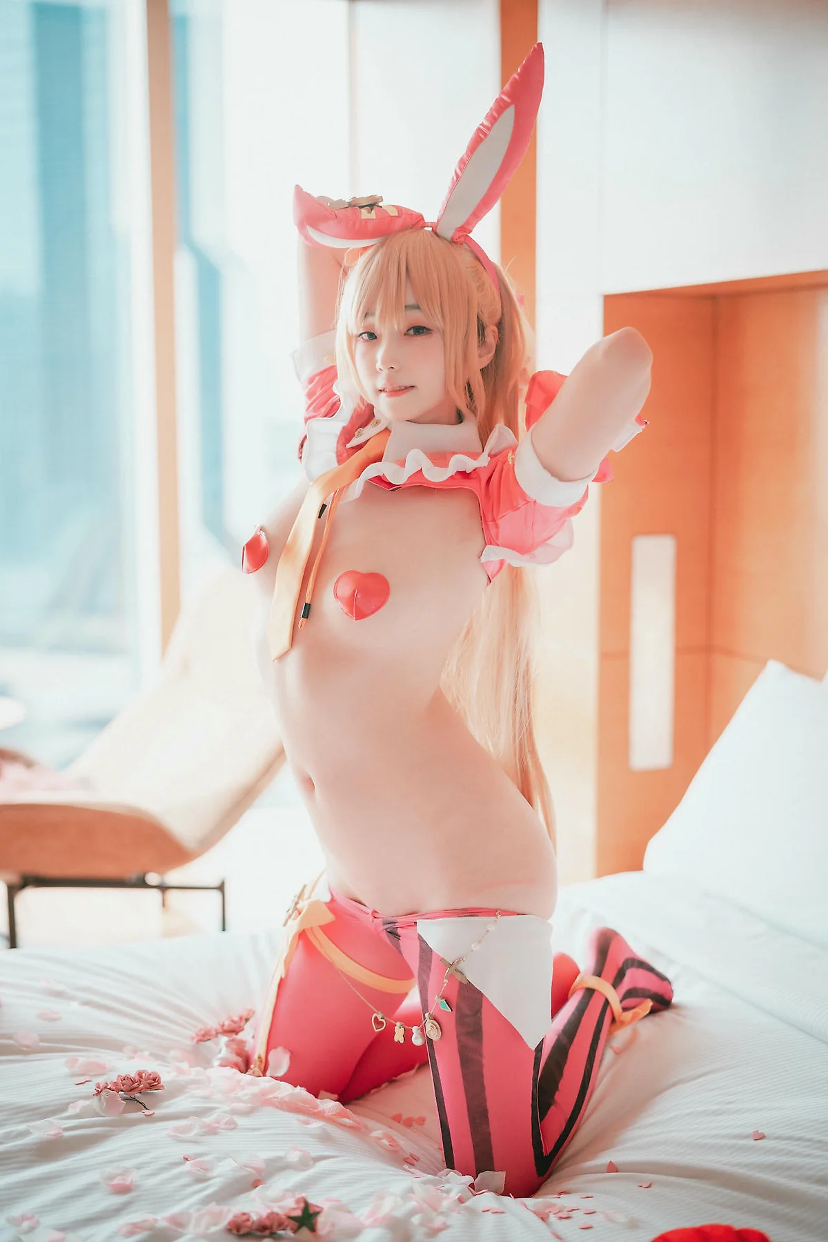 DJAWA No.086 Bambi乳贴cos制服写真 - 4