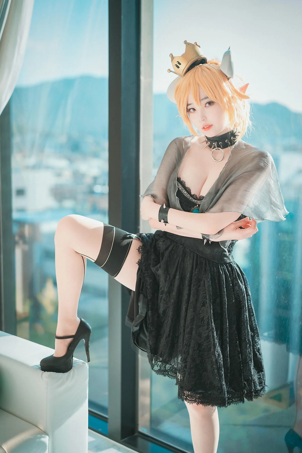 DJAWA No.087 Bambi小野猫黑丝玉足 - 8
