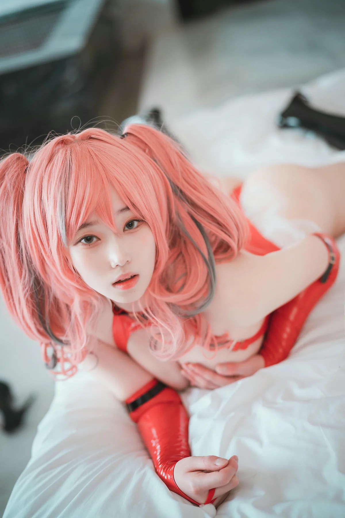 DJAWA No.091 Bambi红色连体衣少女 - 3