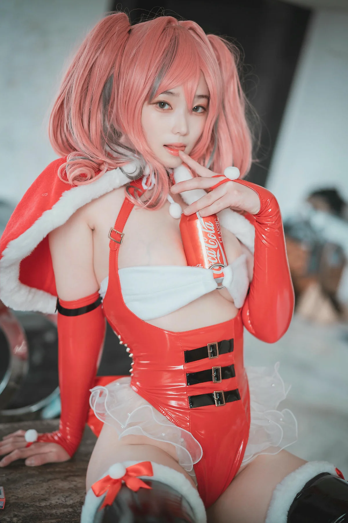 DJAWA No.091 Bambi红色连体衣少女 - 7